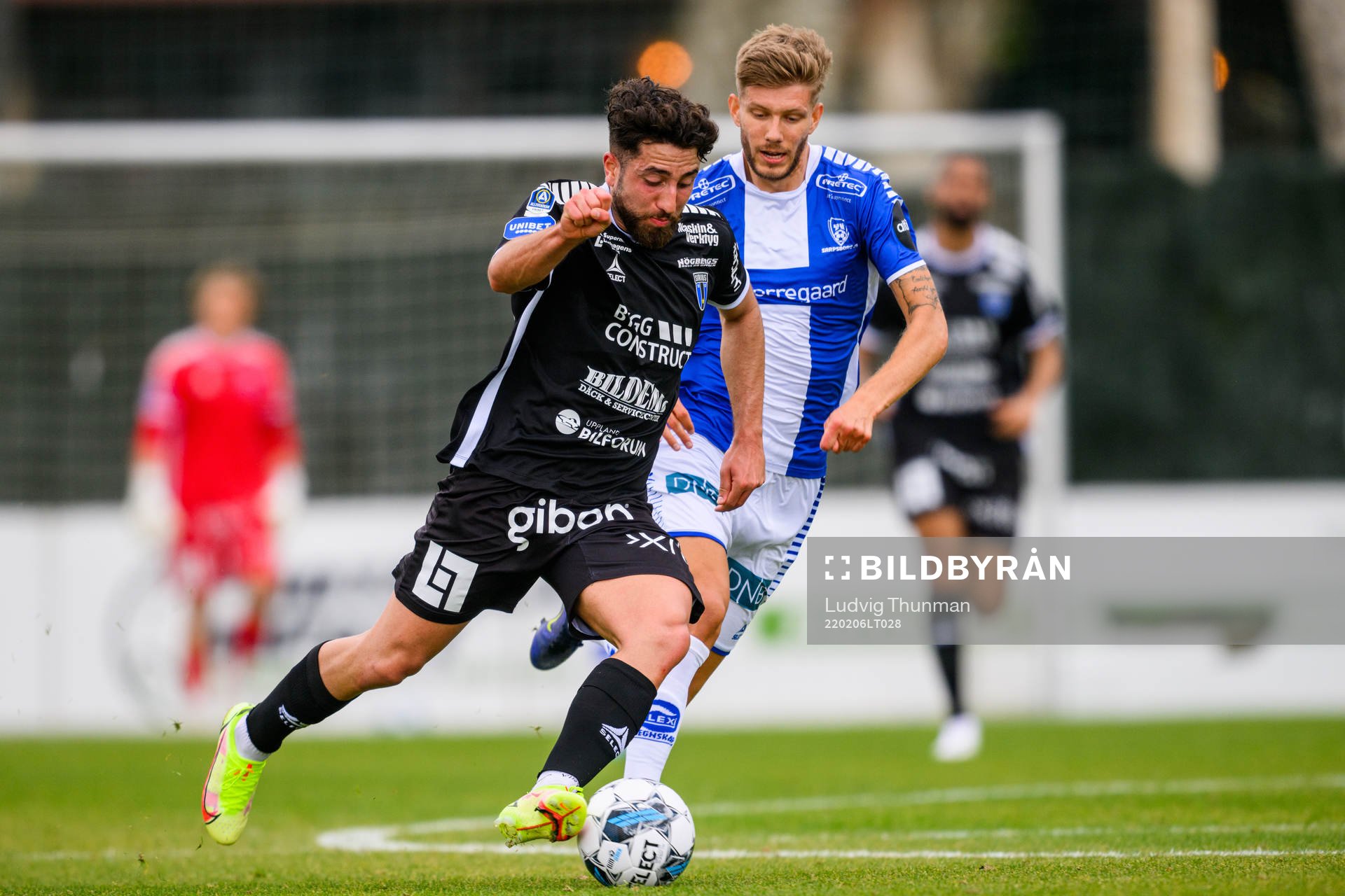 Moustafa Zeidan of Sirius and Mikkel Maigaard of Sarpsborg