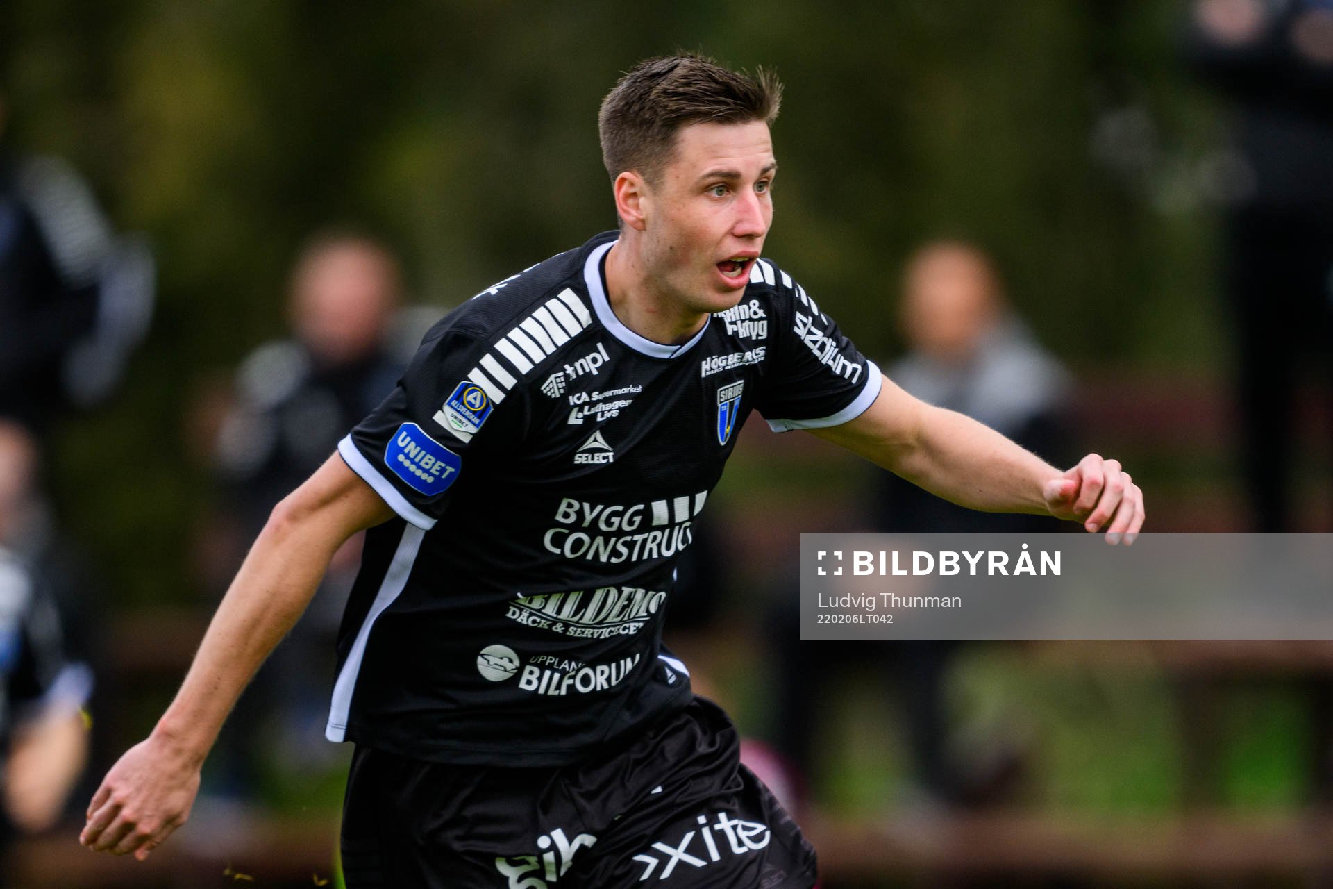 Filip Olsson of Sirius during the friendly match between Sirius and Sarpsborg 08 on February 6, 2022 in Marbella. 