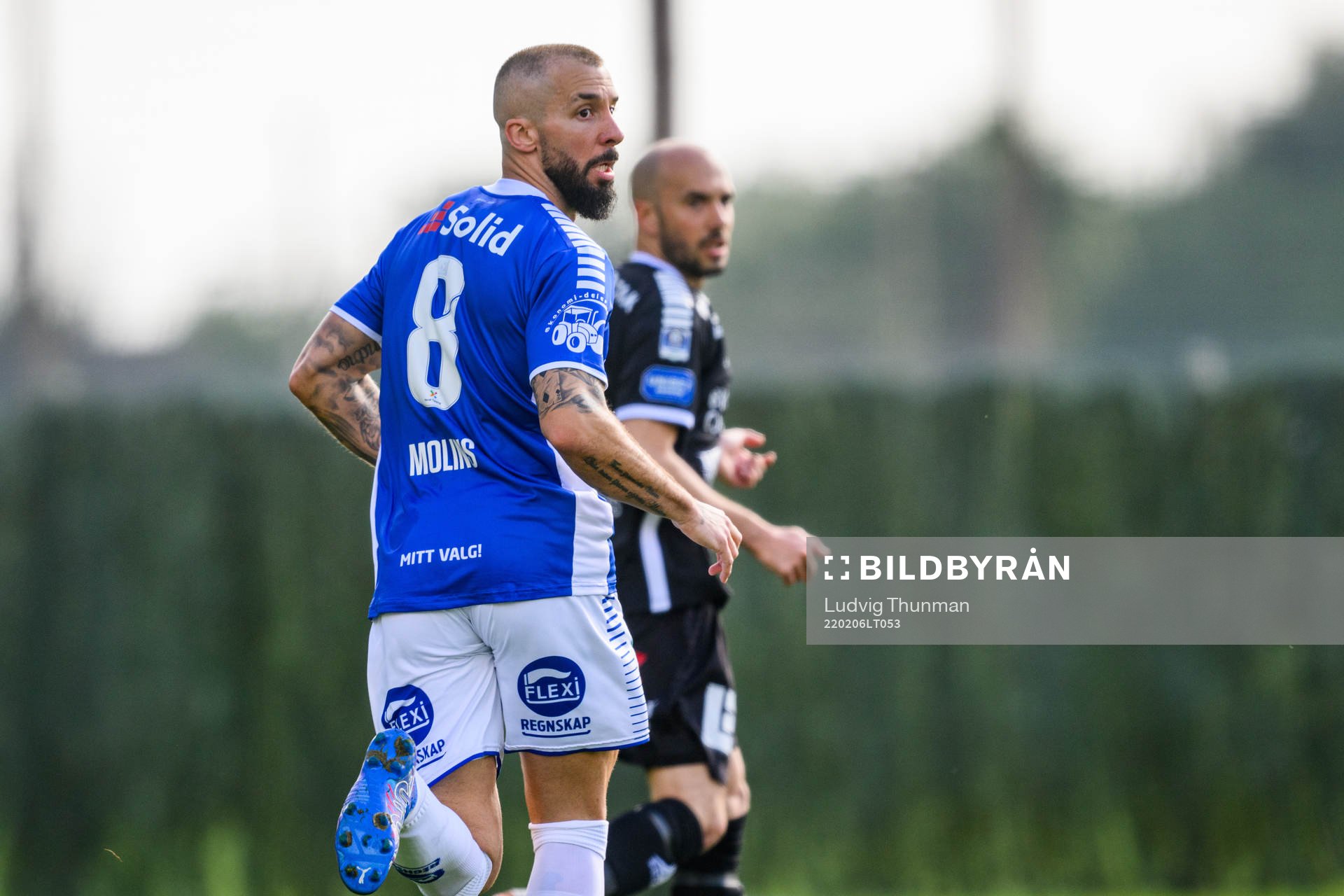 Guillermo Molins of Sarpsborg 08 during the friendly match between Sirius and Sarpsborg 08 on February 6, 2022 in Marbella. 