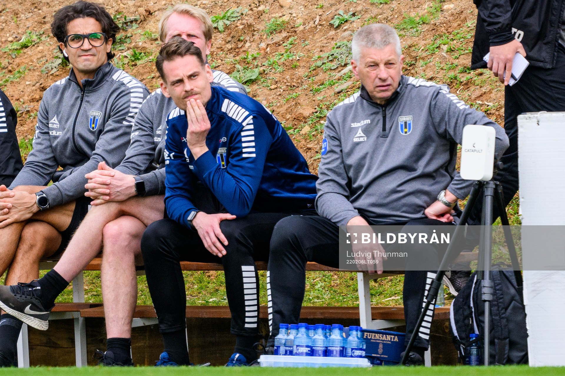 Head coach Daniel Bäckström of Sirius