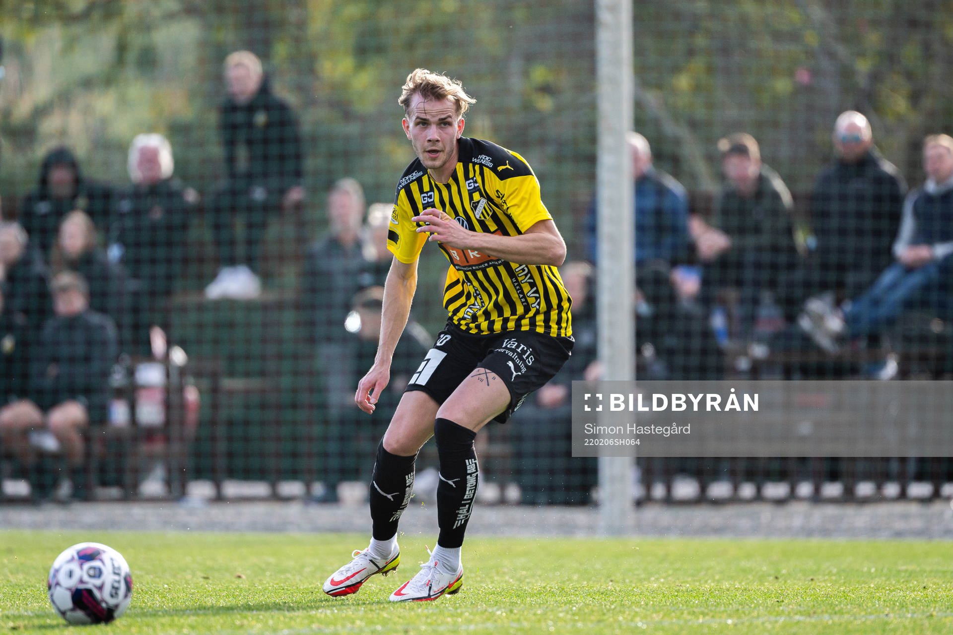 Jasse Tuominen of Häcken during the Friendly match between Häcken and Krasnodar on February 6, 2022 in Marbella. 