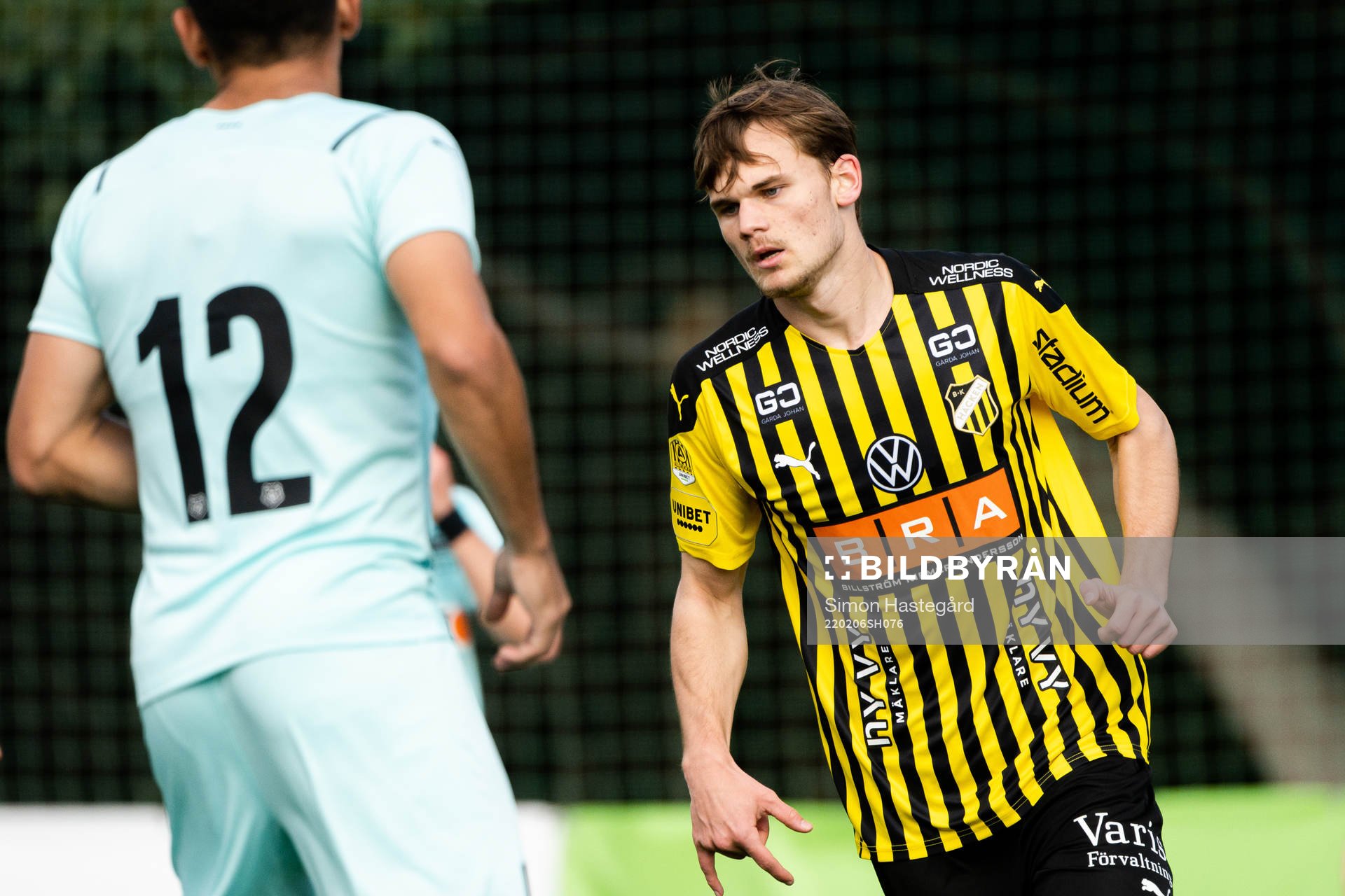 Oscar Uddenäs of Häcken.during the Friendly match between