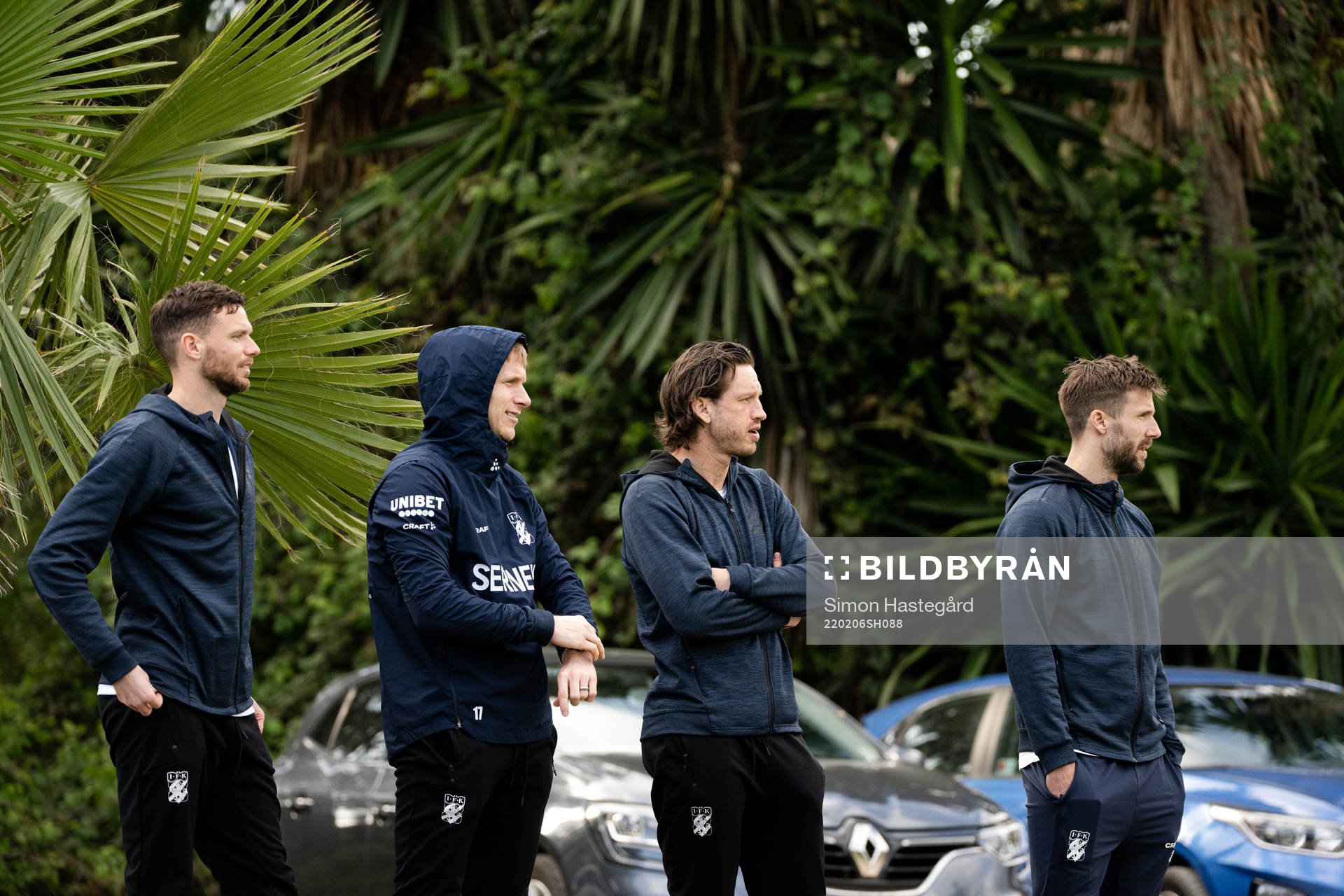 Marcus Berg, Oscar Wendt , Gustav Svensson and Mattias
