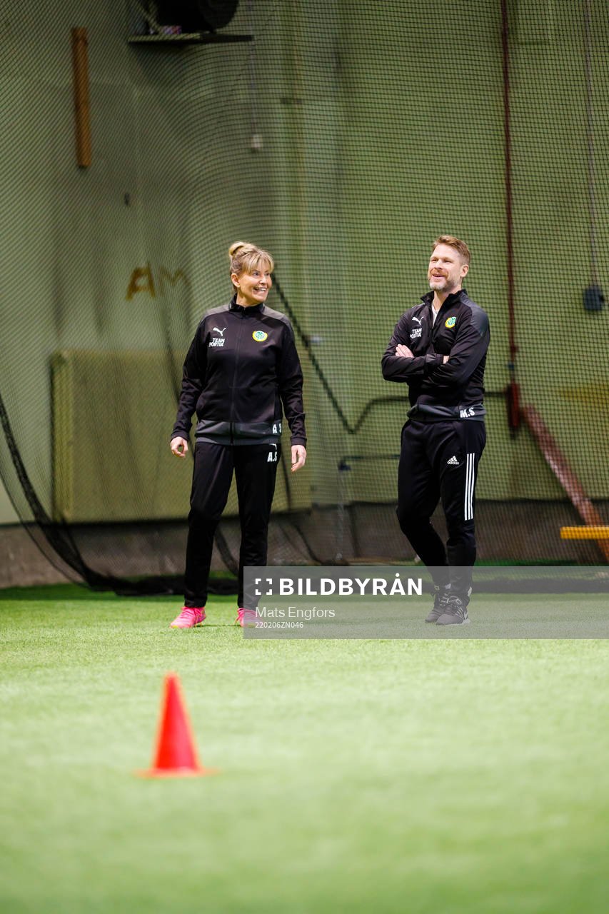 Ann Selini och Anders Höglund, i Bodens BK