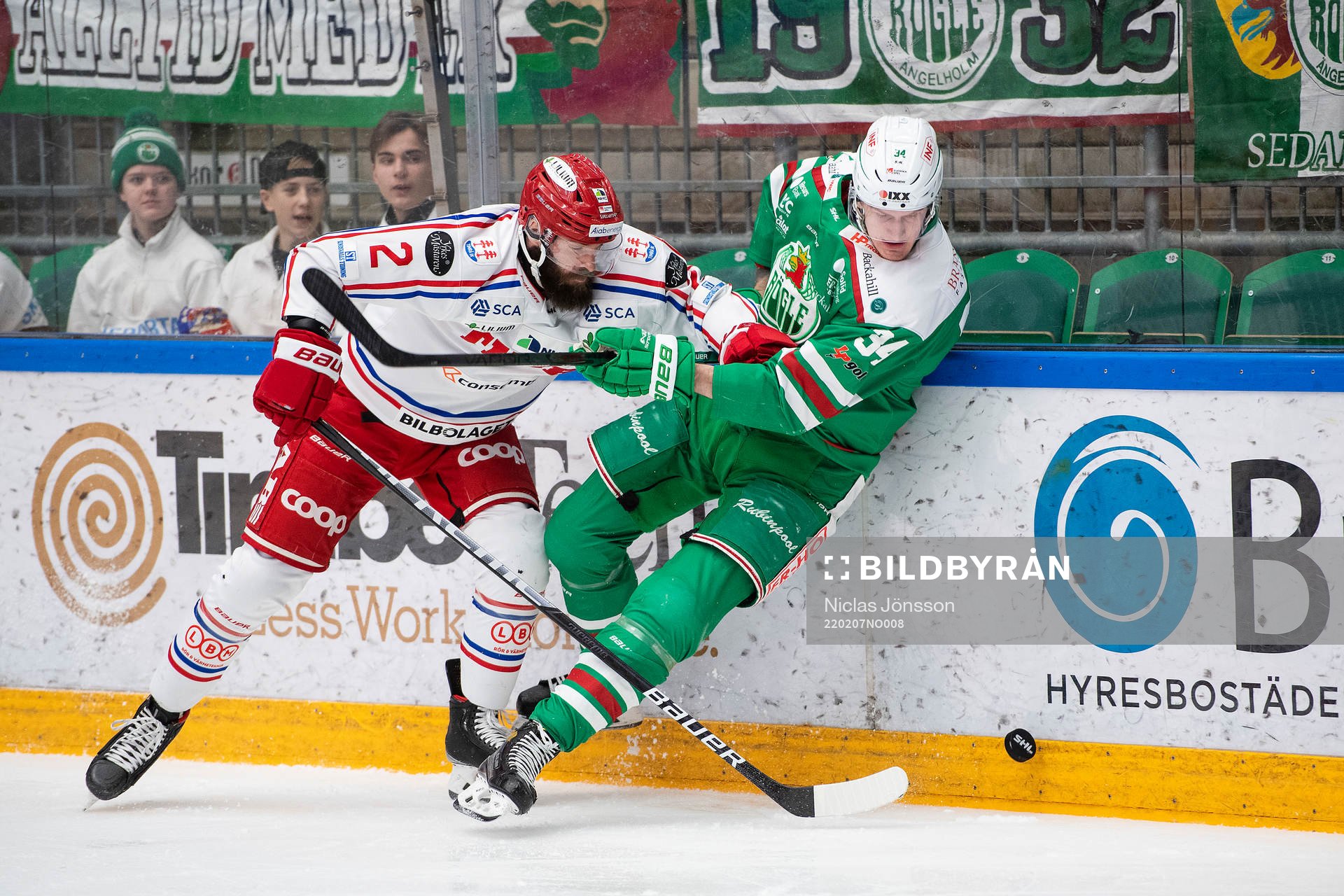 Timrås Per Svensson och Rögles Adam Edström