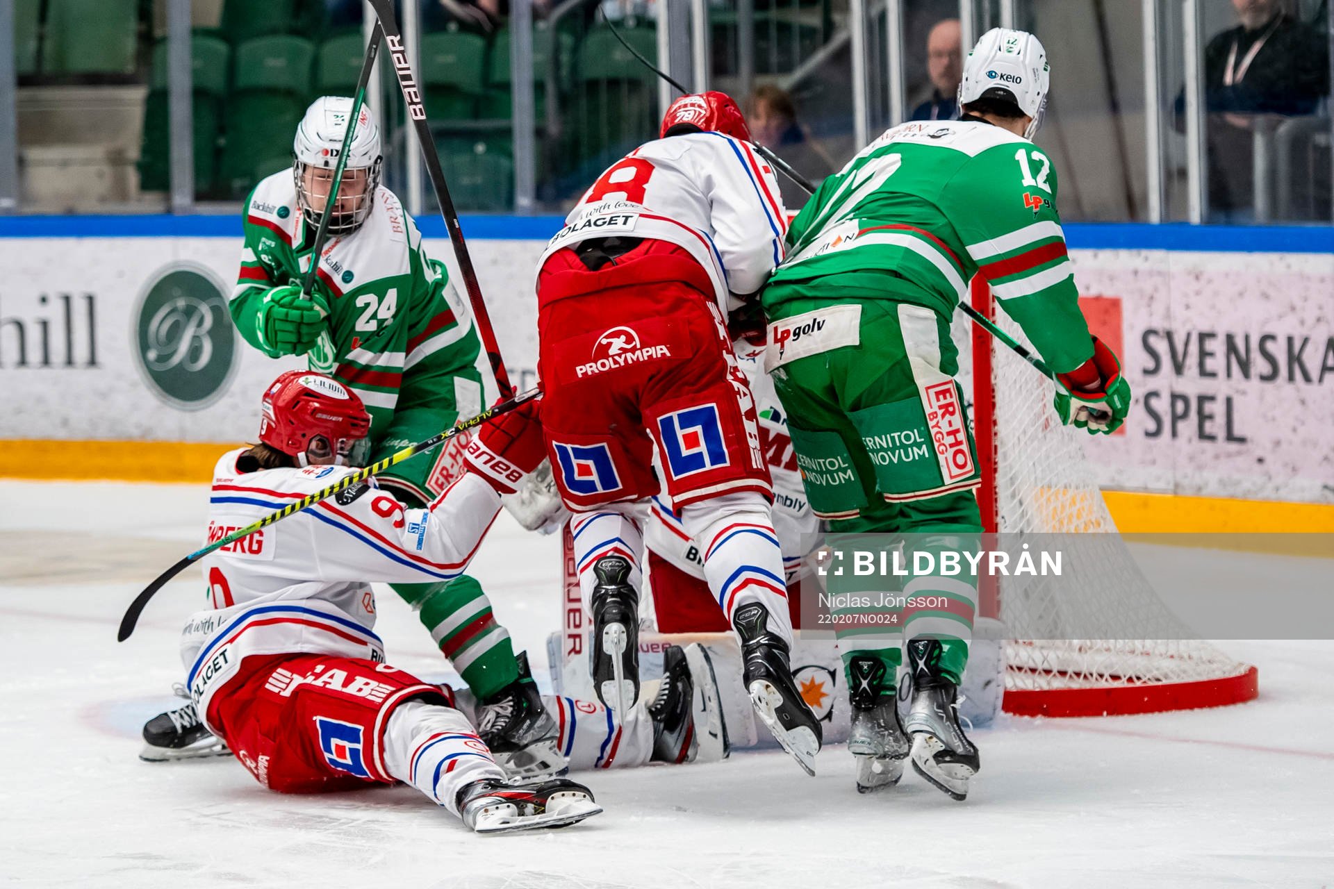 Rögles Marco Kasper och Timrås Didrik Strömberg