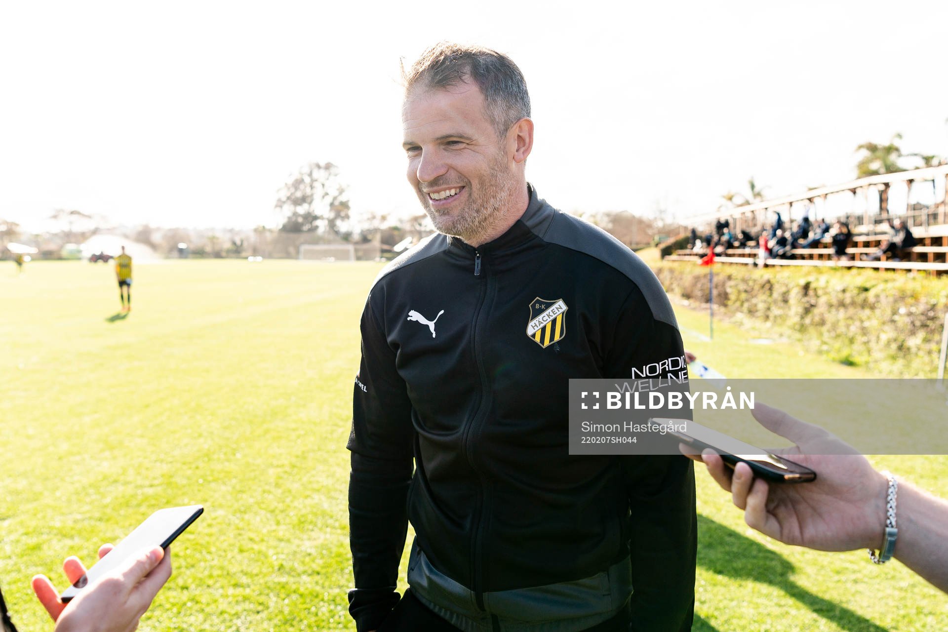 Head coach Robert Vilahamn of Häcken