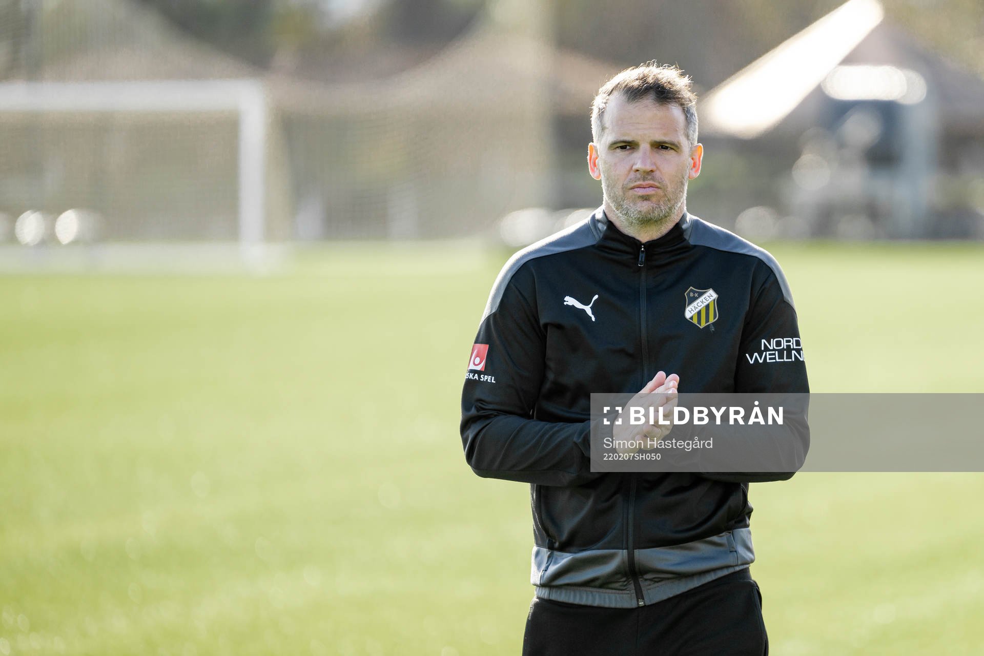 Head coach Robert Vilahamn of Häcken