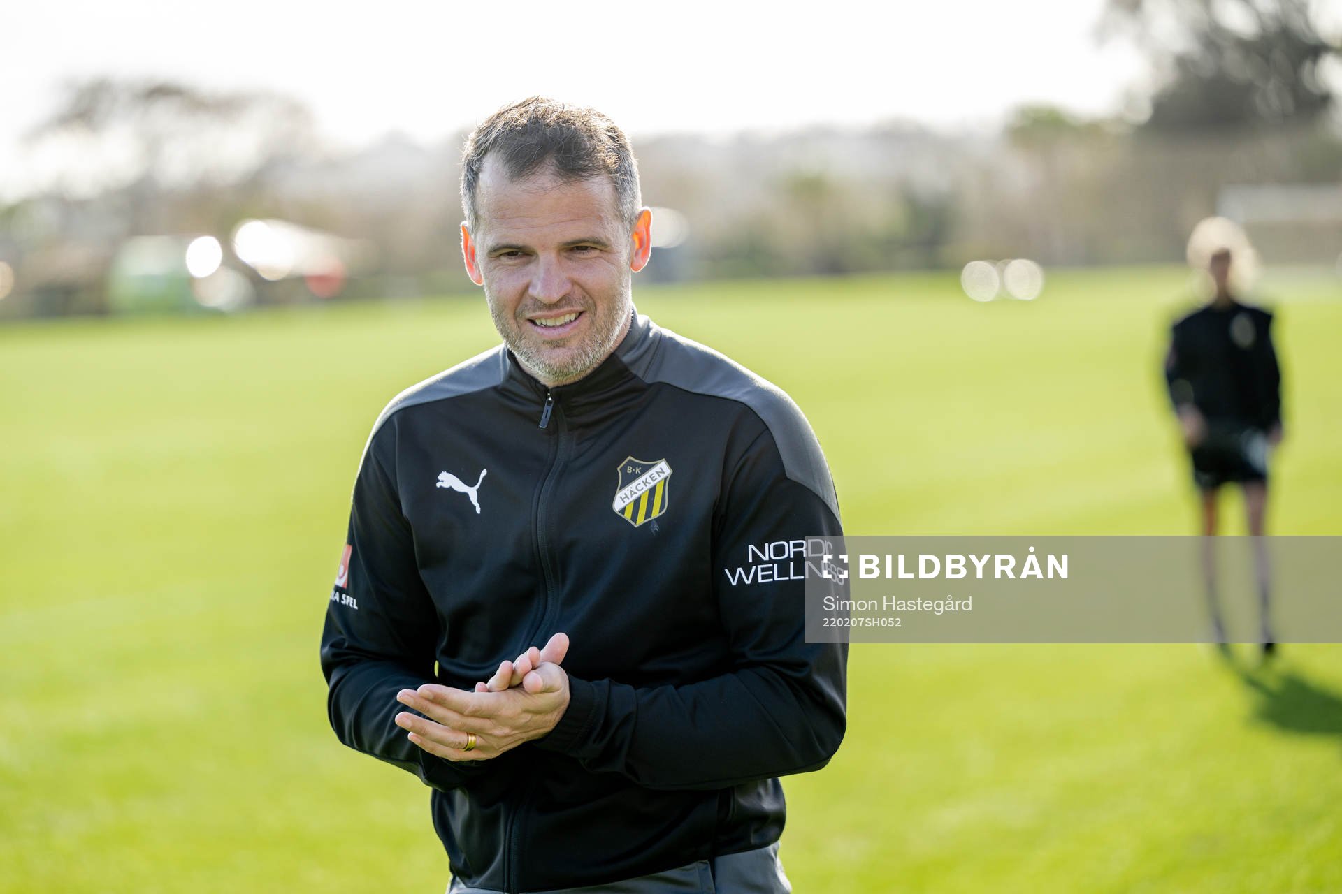 Head coach Robert Vilahamn of Häcken