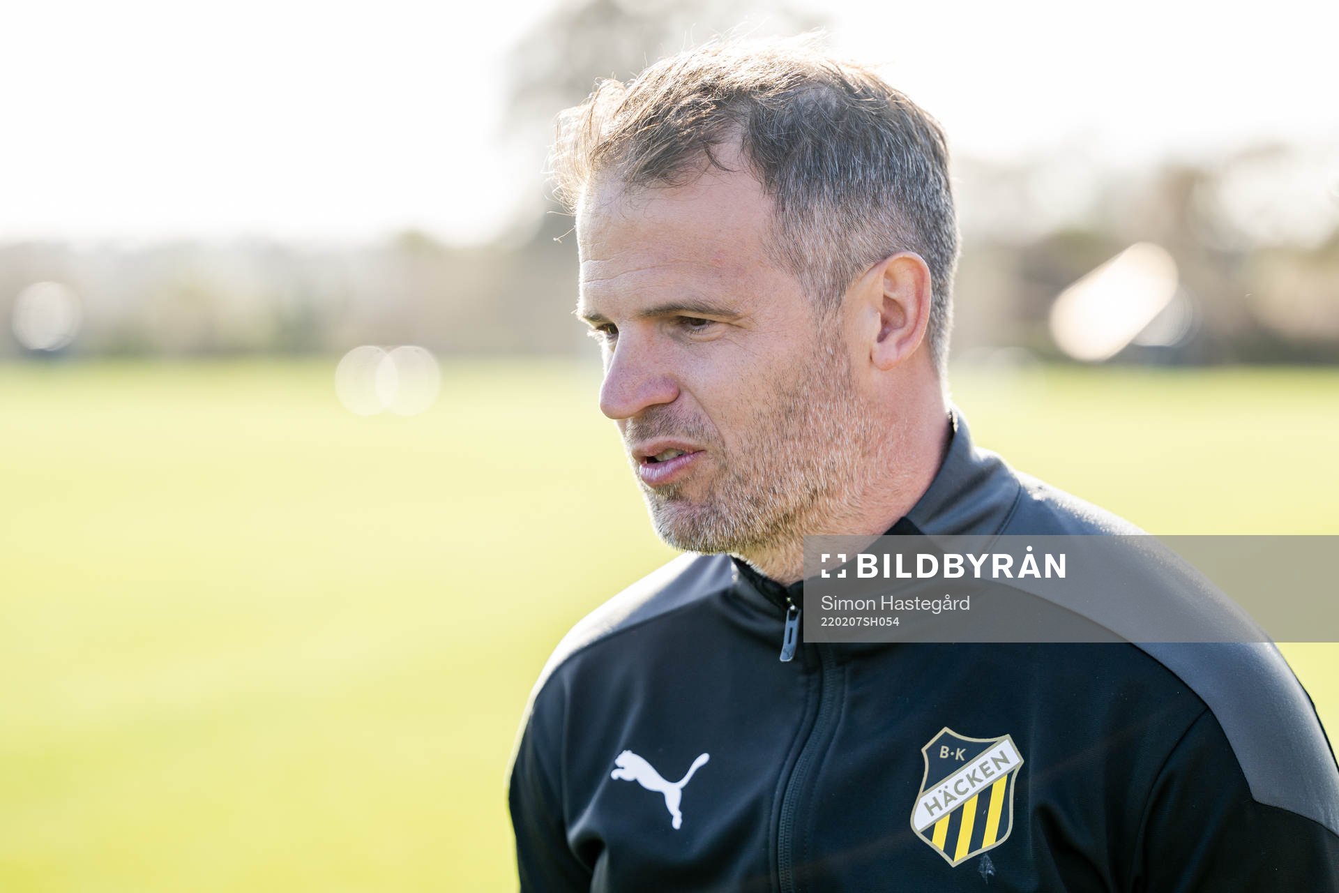 Head coach Robert Vilahamn of Häcken