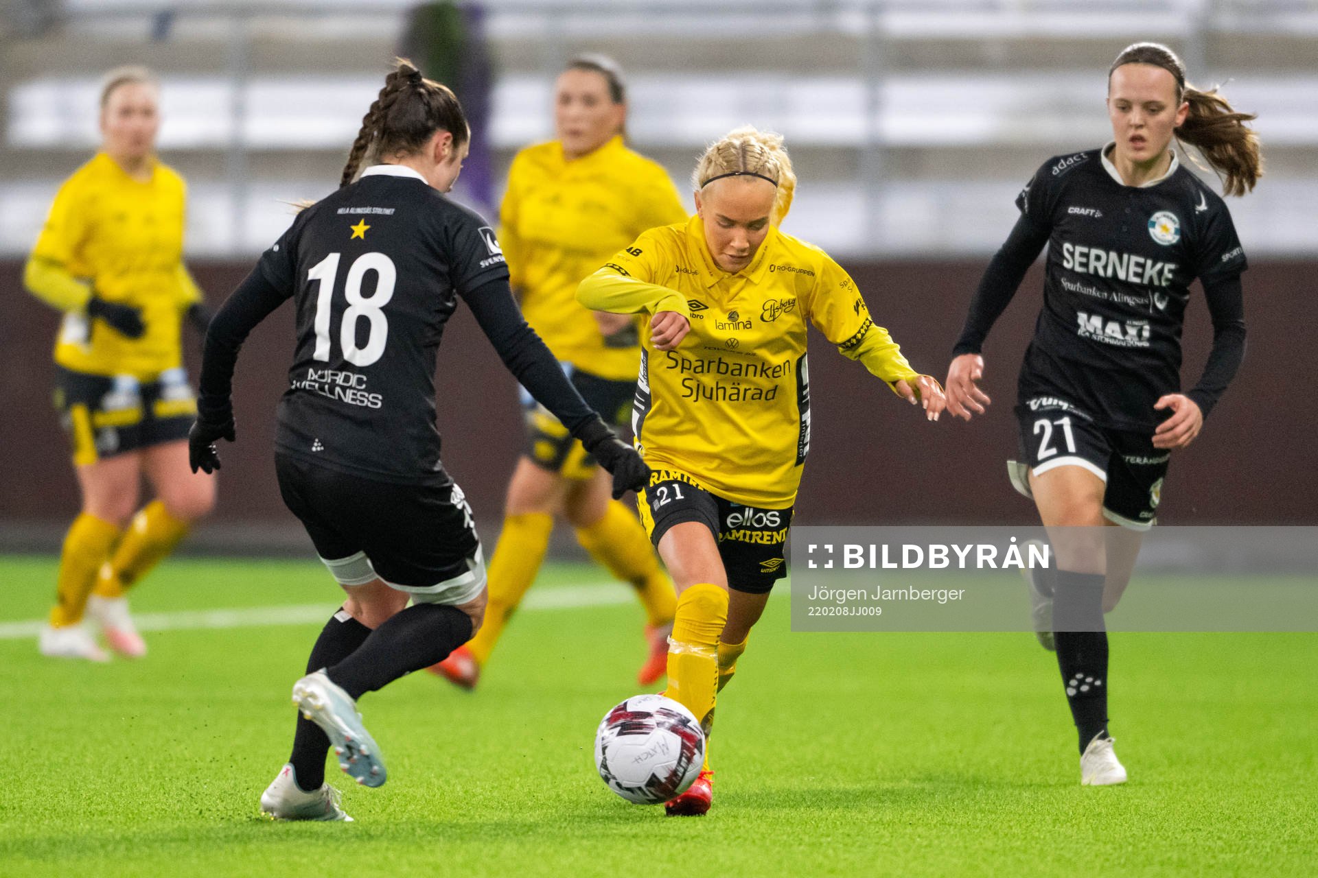 Elfsborgs Tea Skoglund och Alingsås Alma Öberg