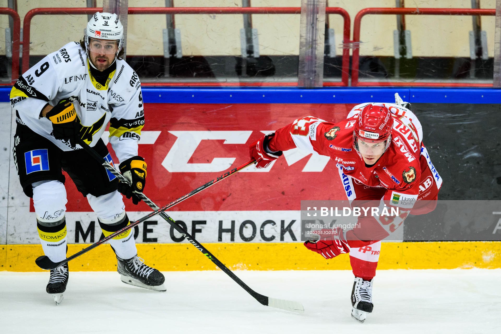 Västerås Mikael Frycklund och Troja/Ljungbys Daniel