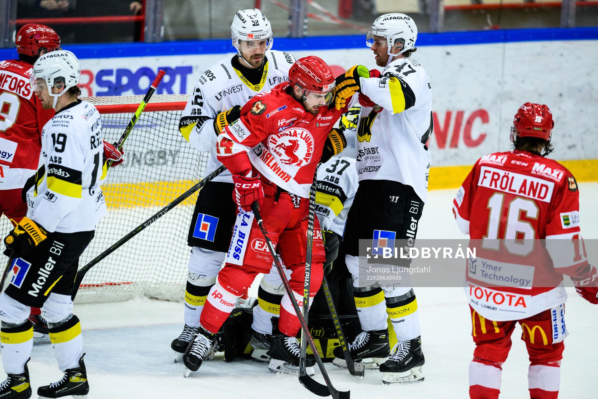 Troja/Ljungbys Arvid Degerstedt mot Västerås August