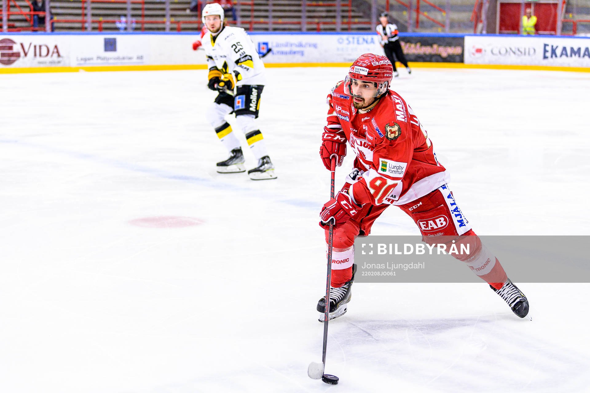 Troja/Ljungbys Kevin Karlsson