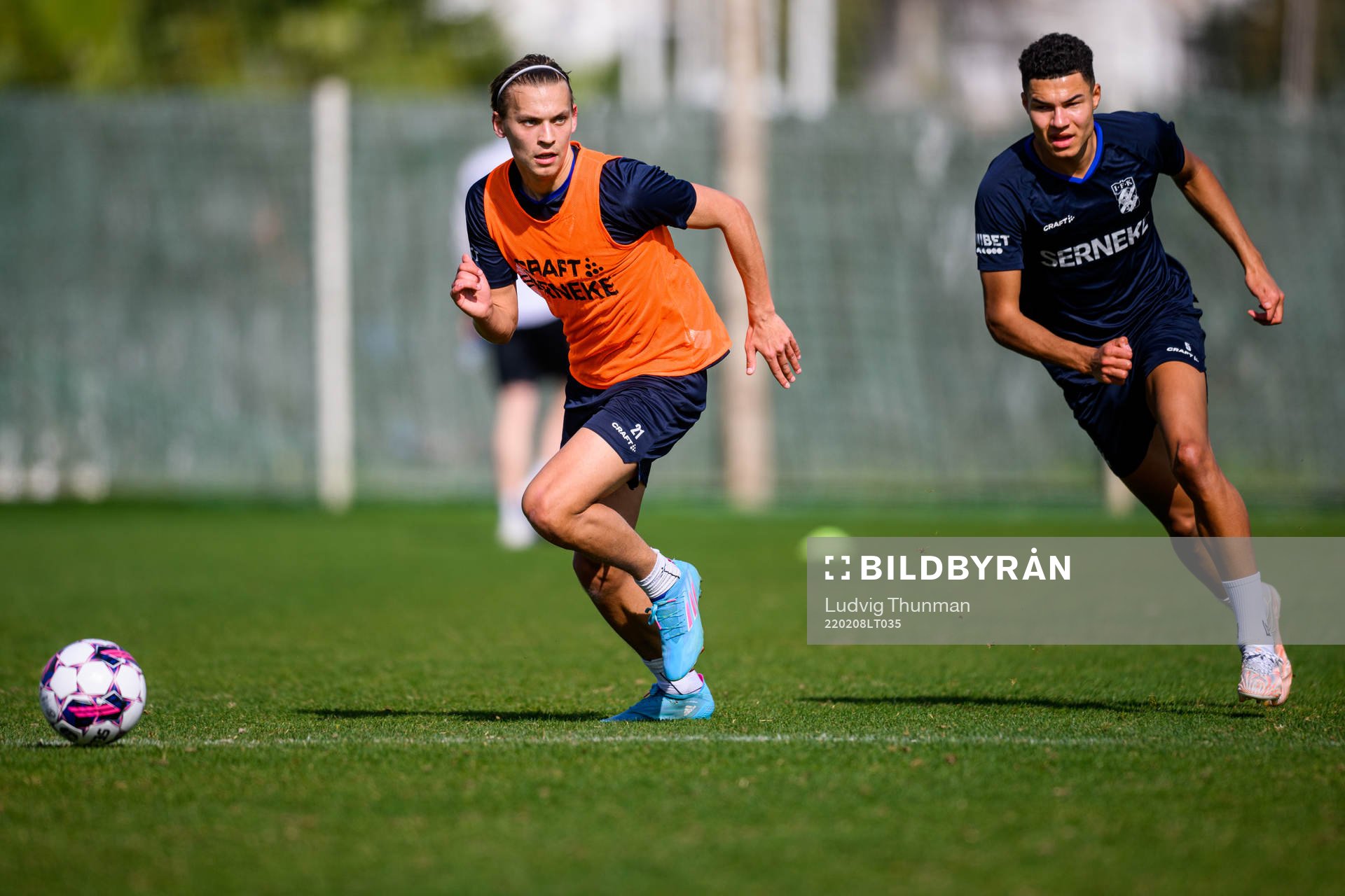 Noah Alexandersson och Alexander Jallow