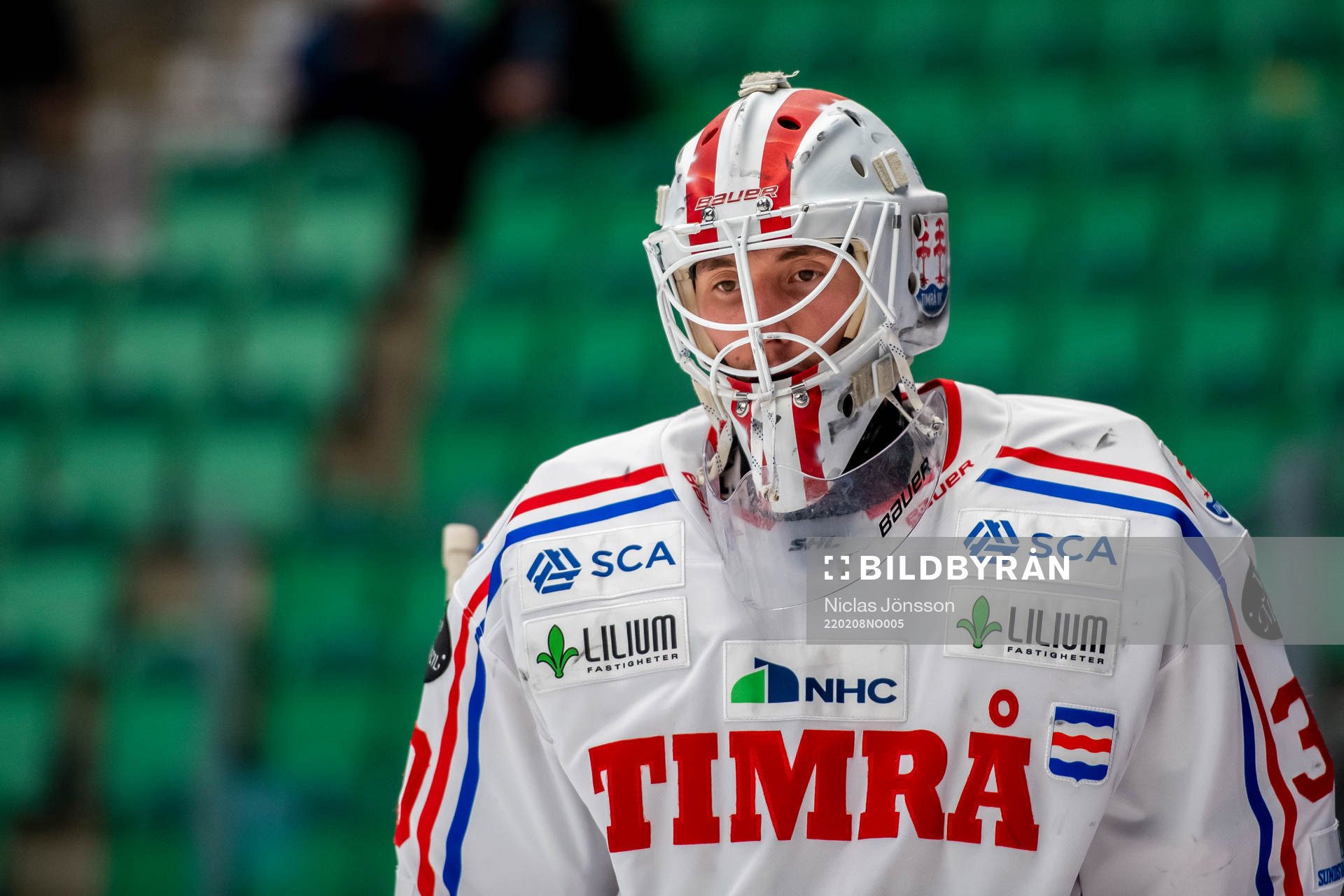 Timrås målvakt Jacob Johansson