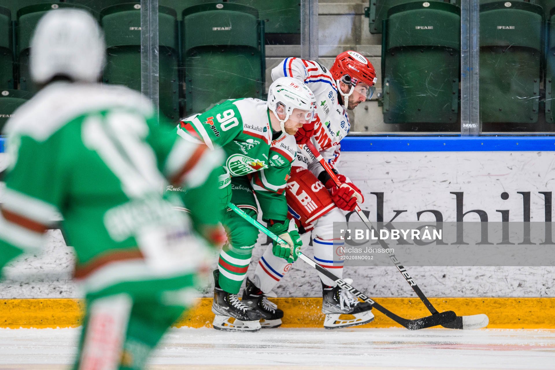 Rögles Ted Brithén och Timrås Joey LaLeggia