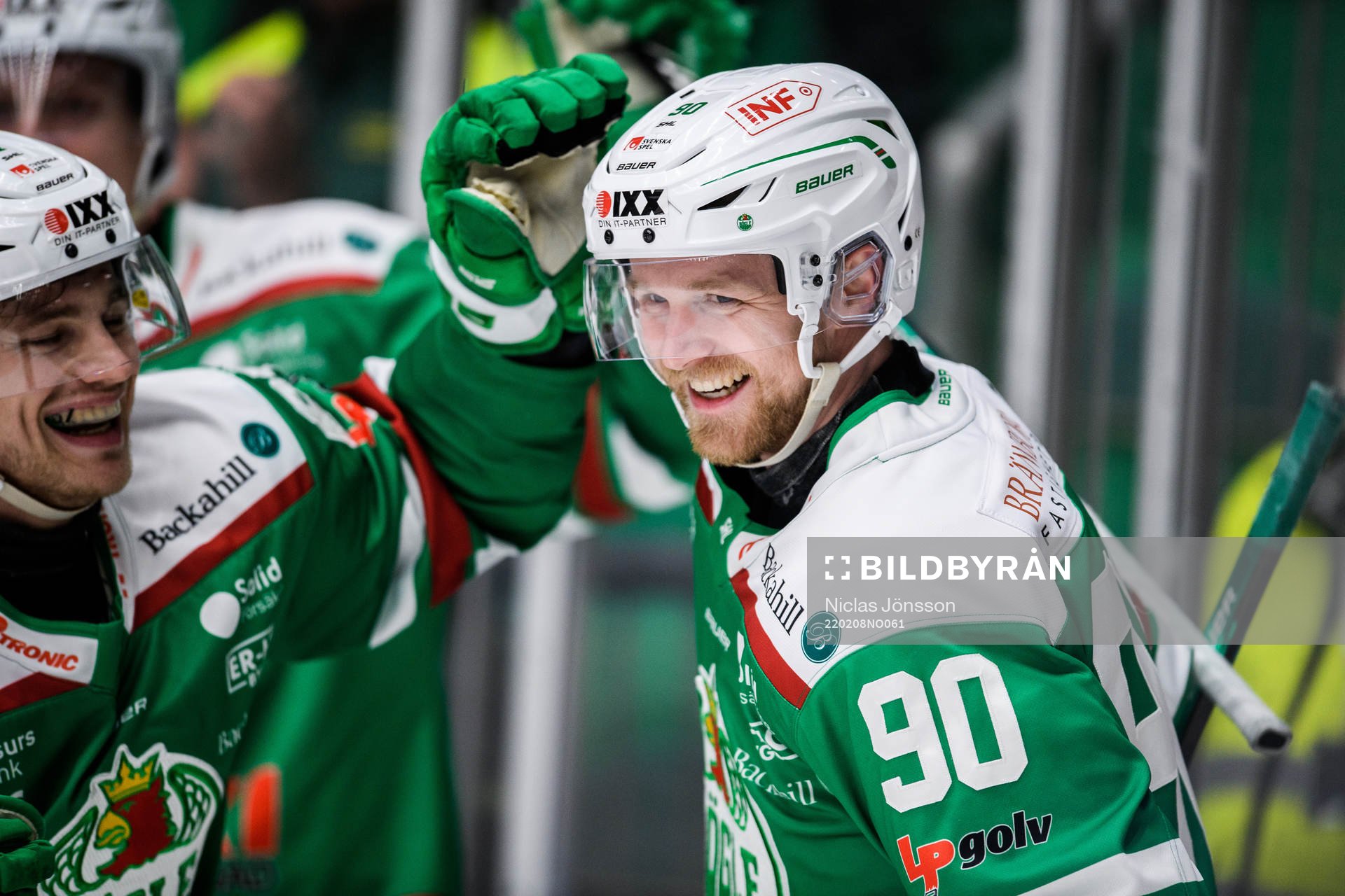 Rögles Ted Brithén jublar
