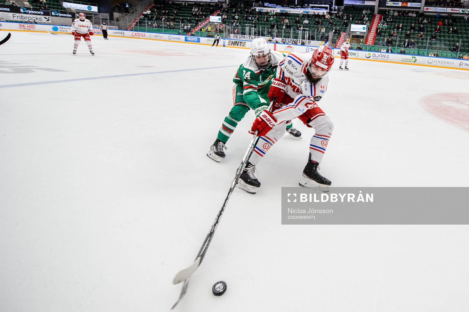 Rögles Marco Kasper och Timrås Per Svensson
