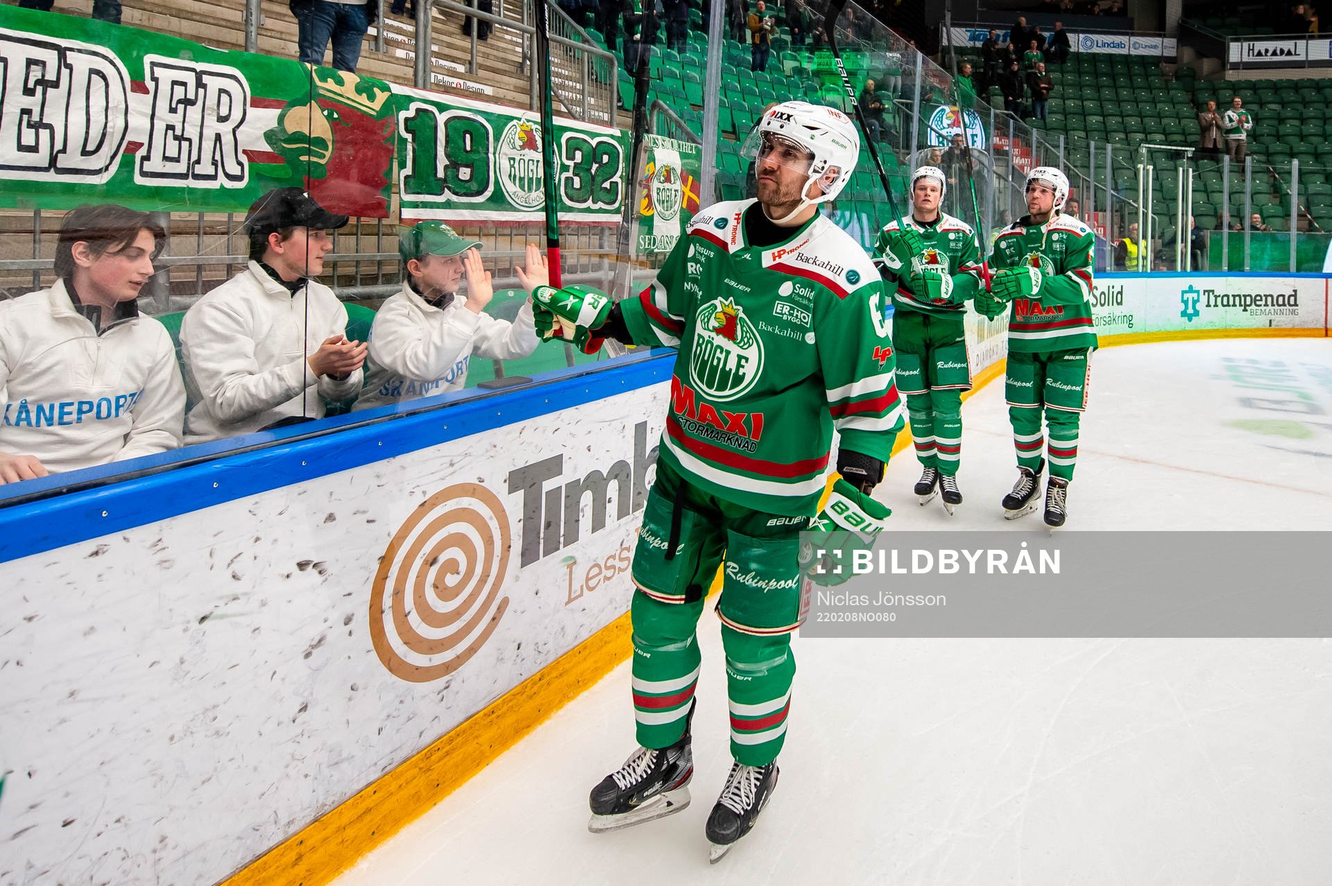 Rögles Ludvig Larsson jublar