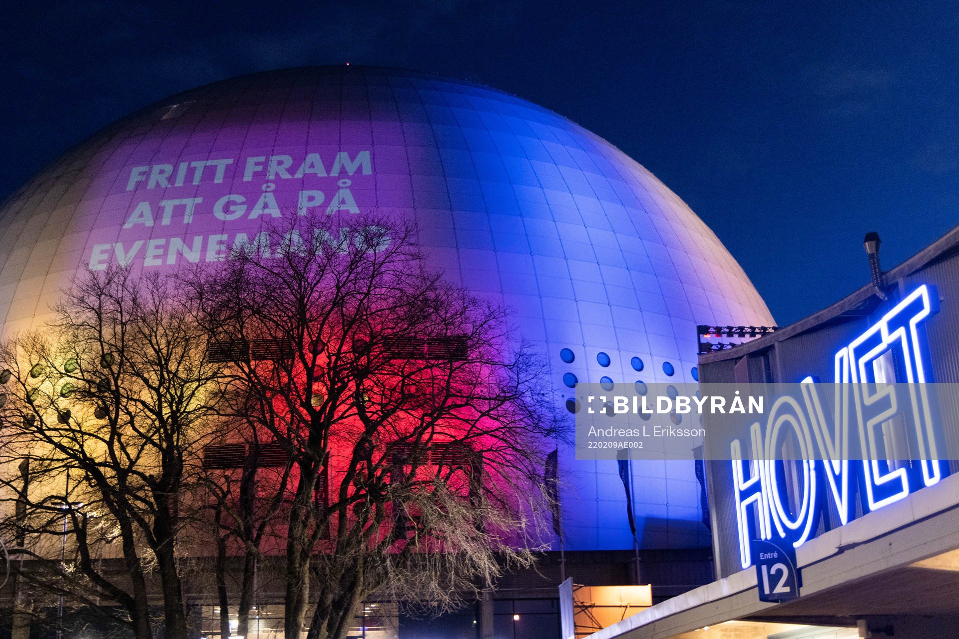 Avicii Arena och Hovet