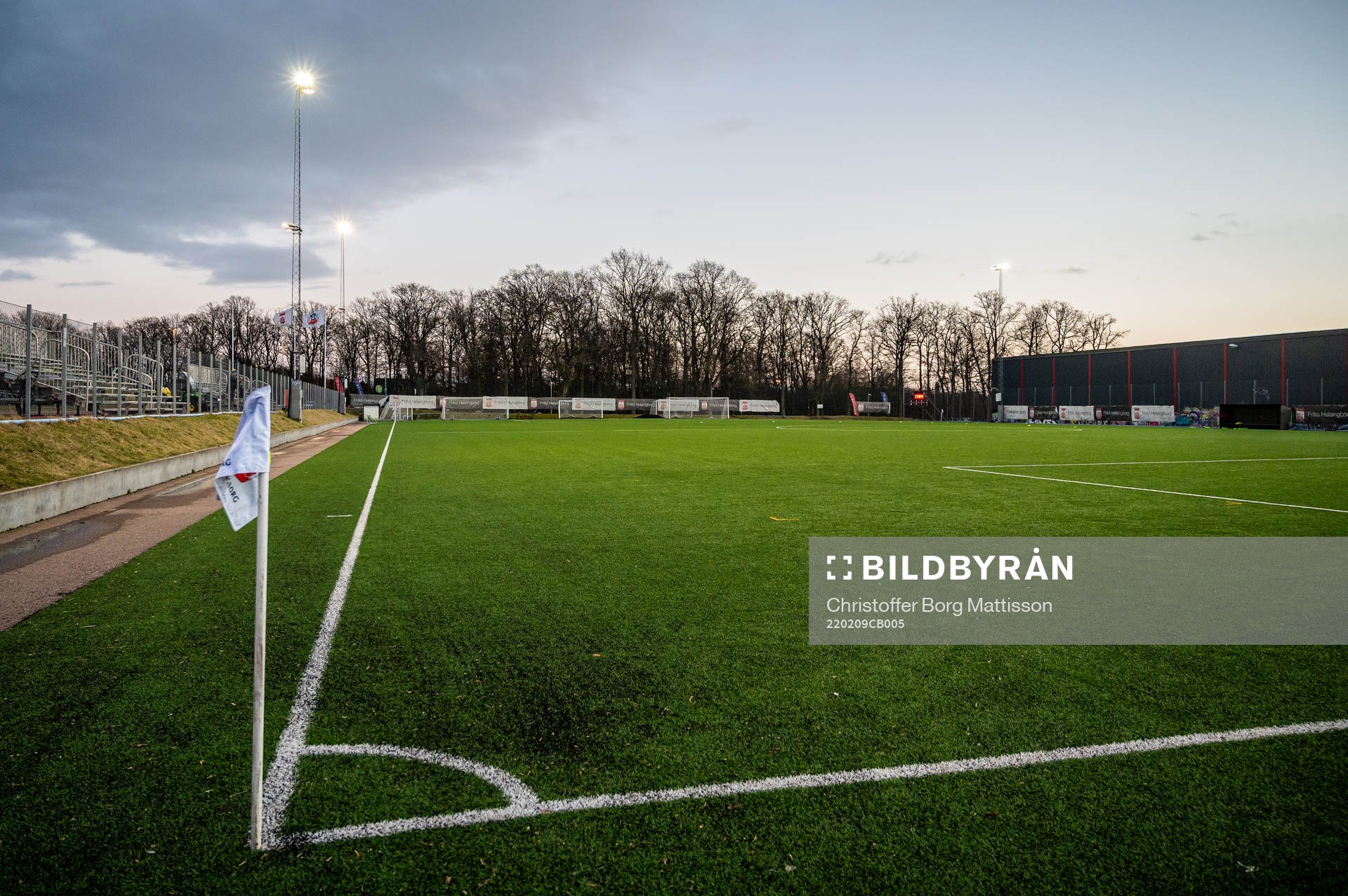 Interiör vy över Olympiafältet Plan 10