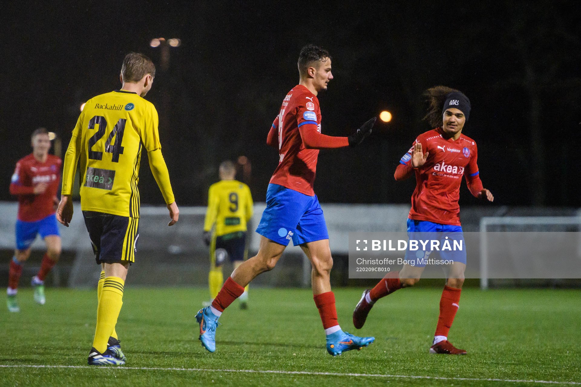 Helsingborgs Assad Al Hamlawi jublar
