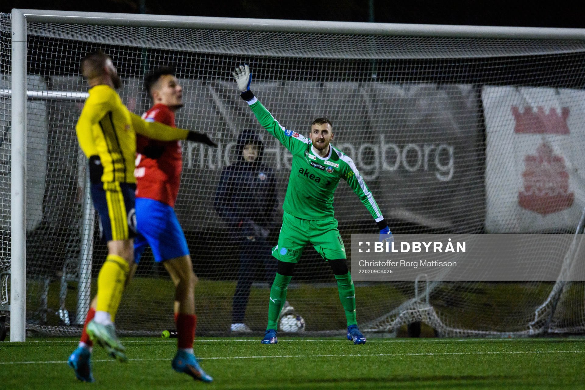 Helsingborgs målvakt Alexander Nilsson