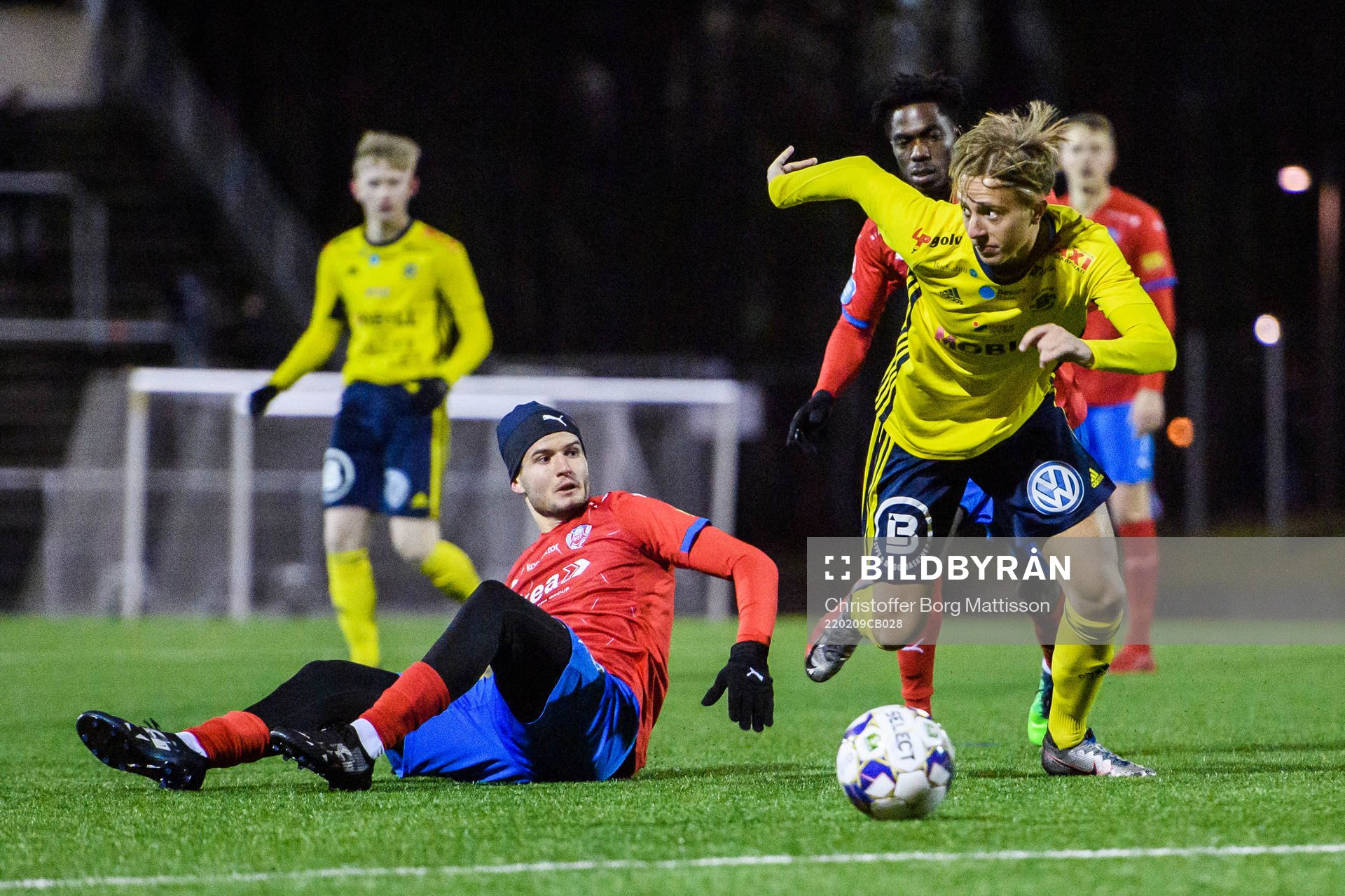Helsingborgs Wilhelm Loeper och Ängelholms Nils Annborn