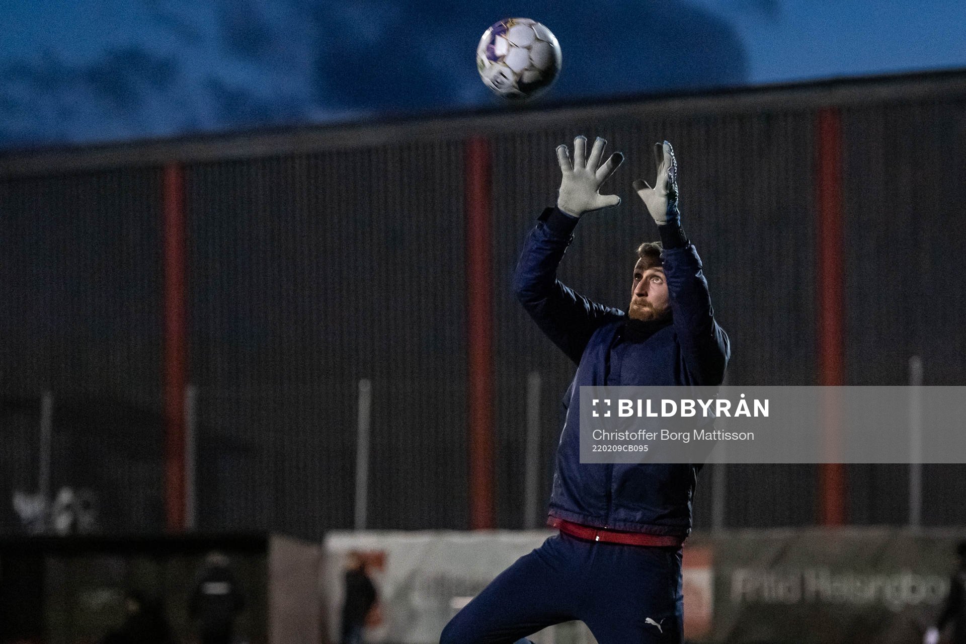 Helsingborgs målvakt Alexander Nilsson