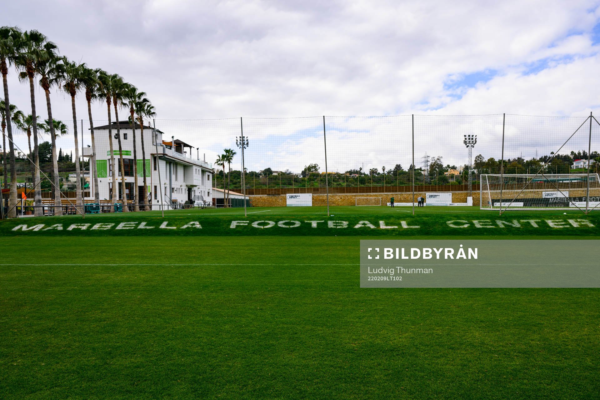 Översiktsbild över Marbella Football Center
