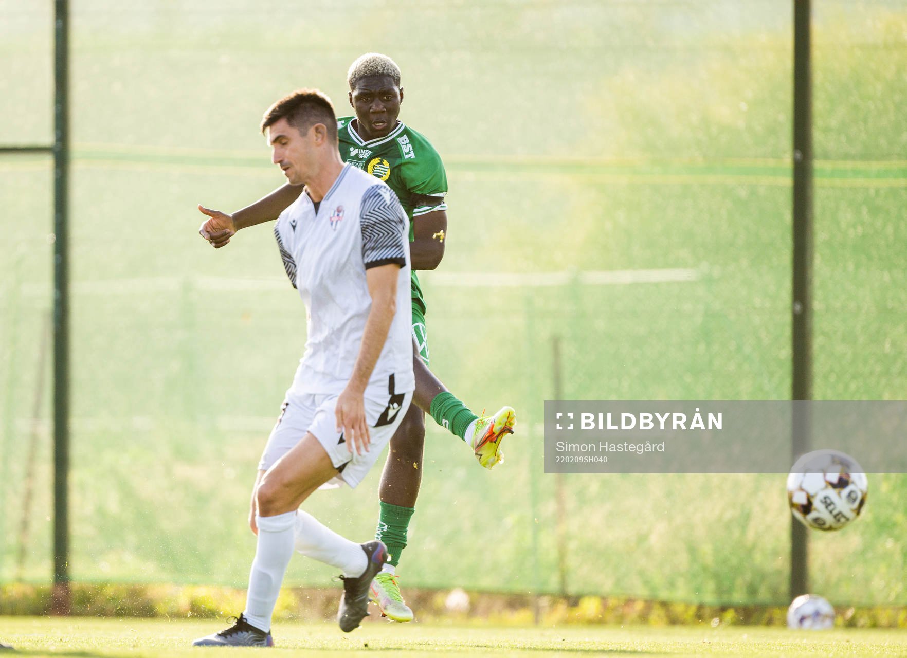 Gory Diocounda of Hammarby scores the 4-0 goal