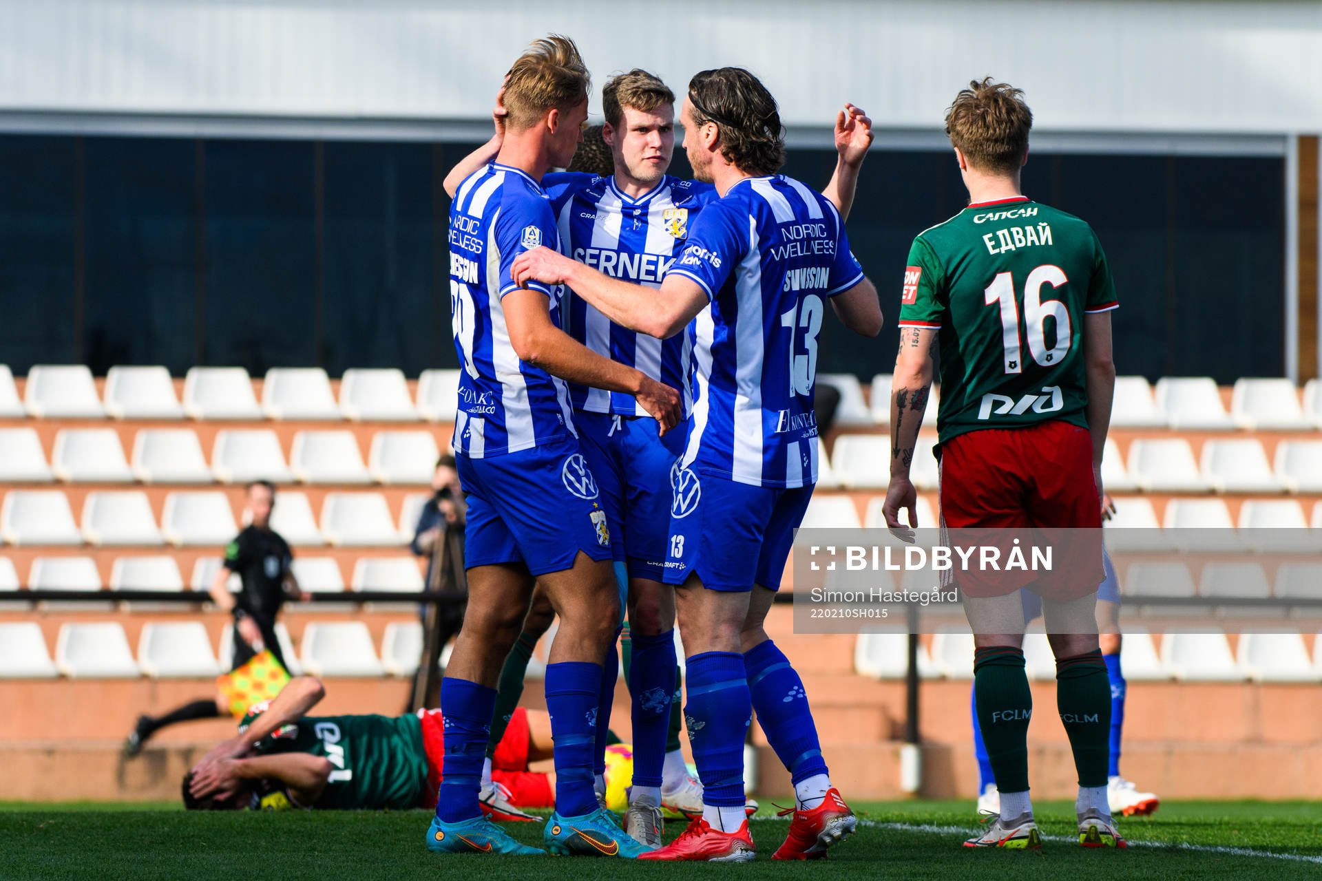 Oscar Vilhelmsson, Gustaf Norlin, Gustav Svensson of IFK