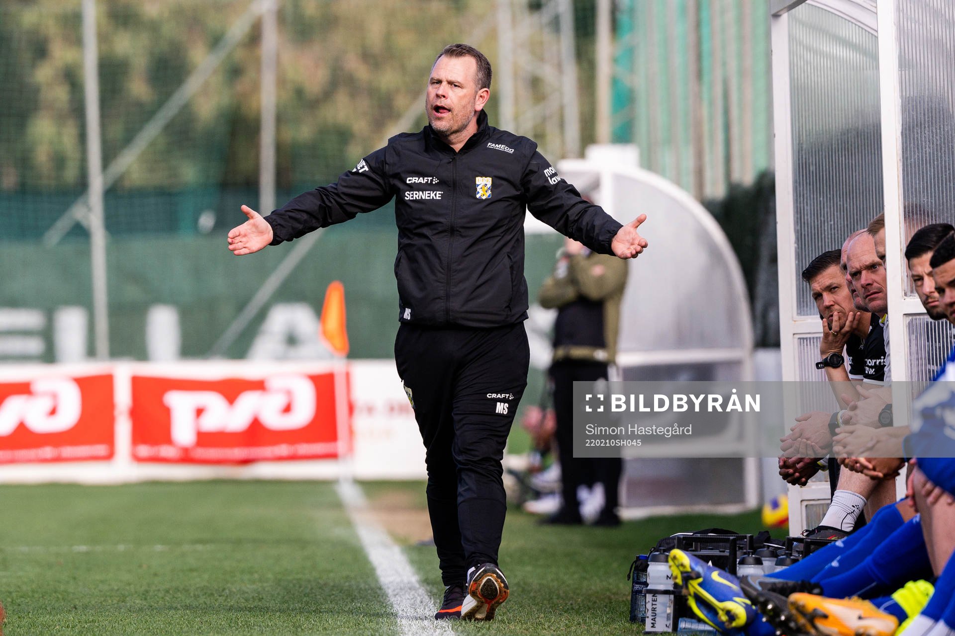 Head coach Mikael Stahre of IFK Göteborg
