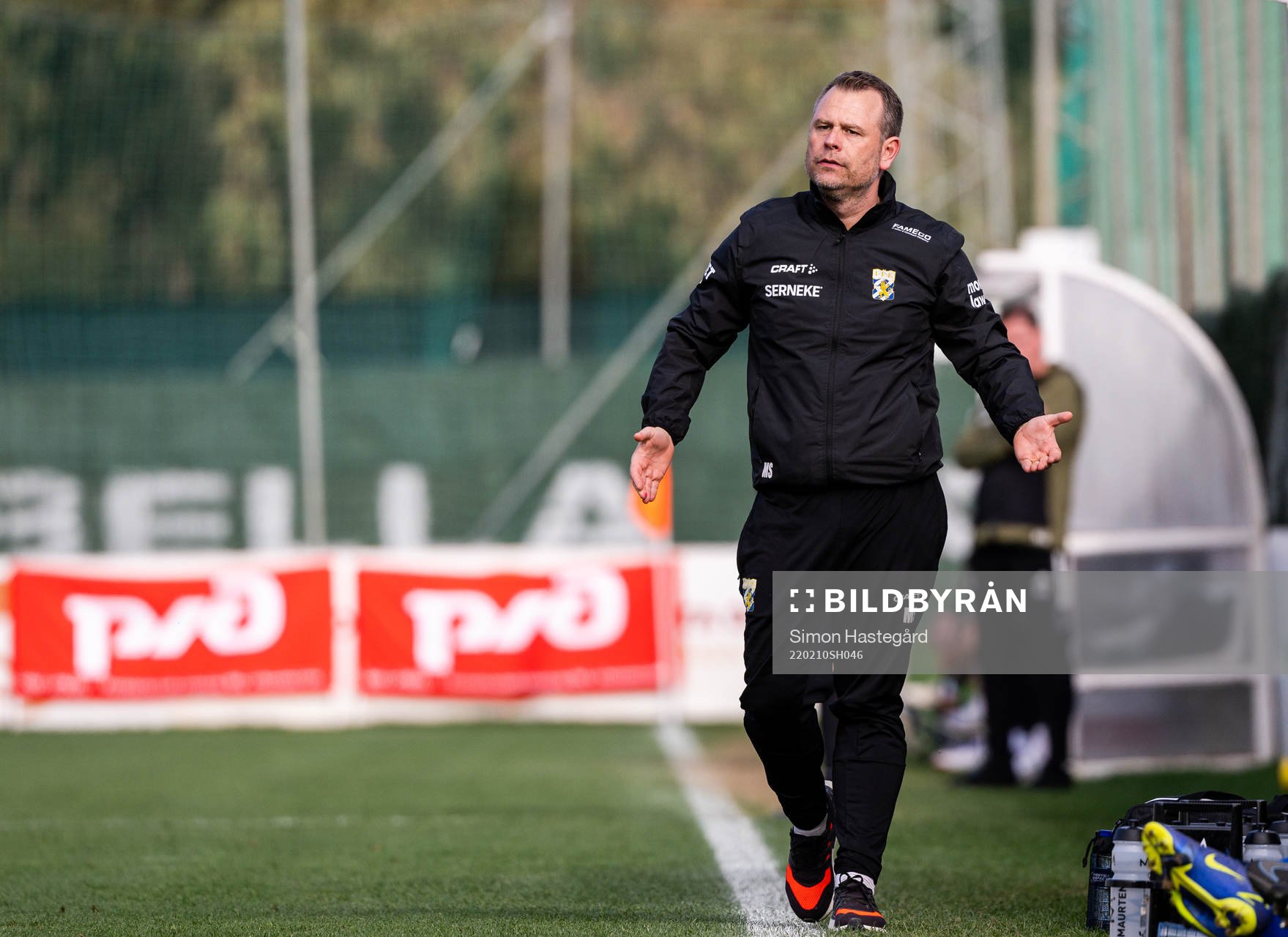 Head coach Mikael Stahre of IFK Göteborg