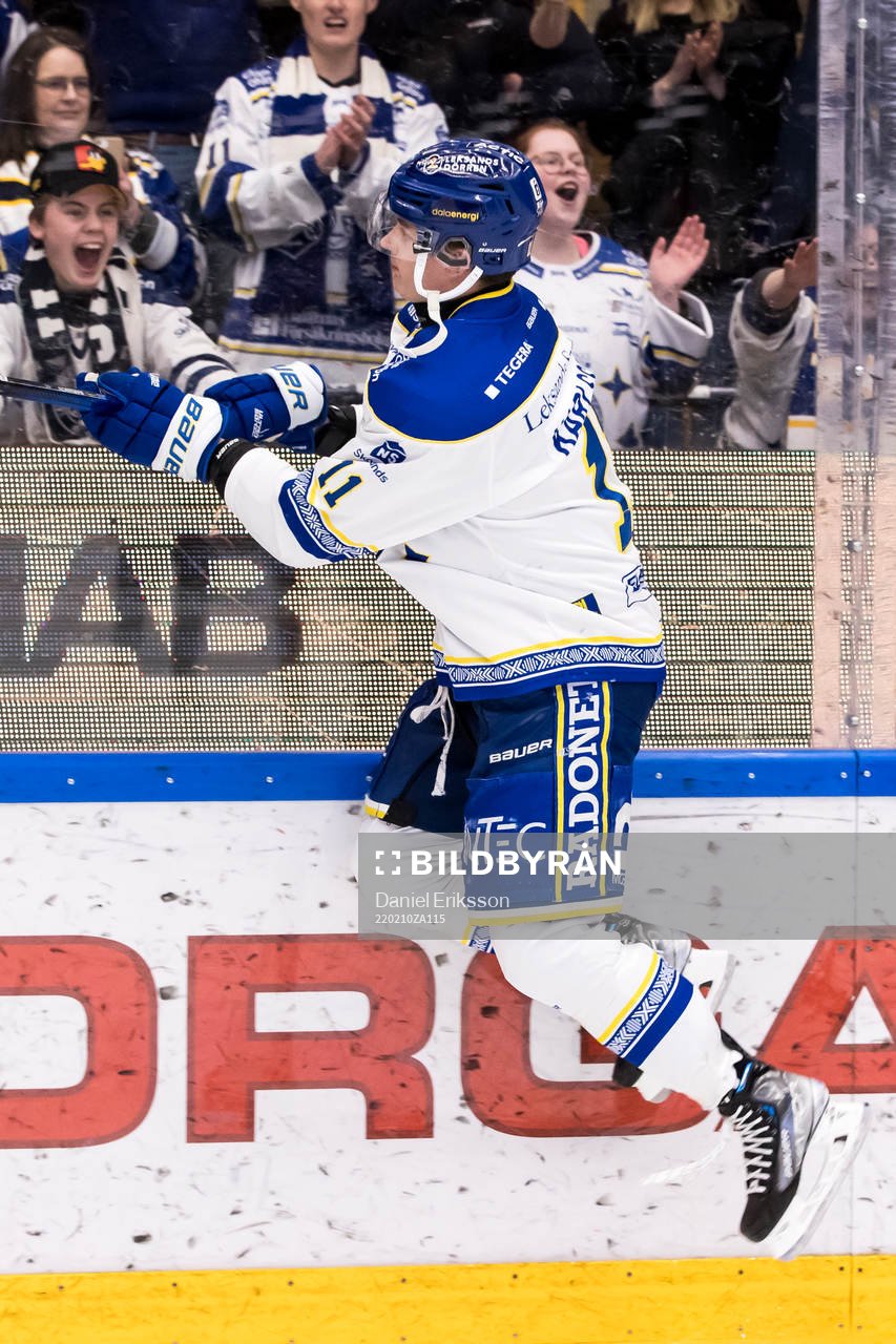 Leksands Martin Karlsson jublar