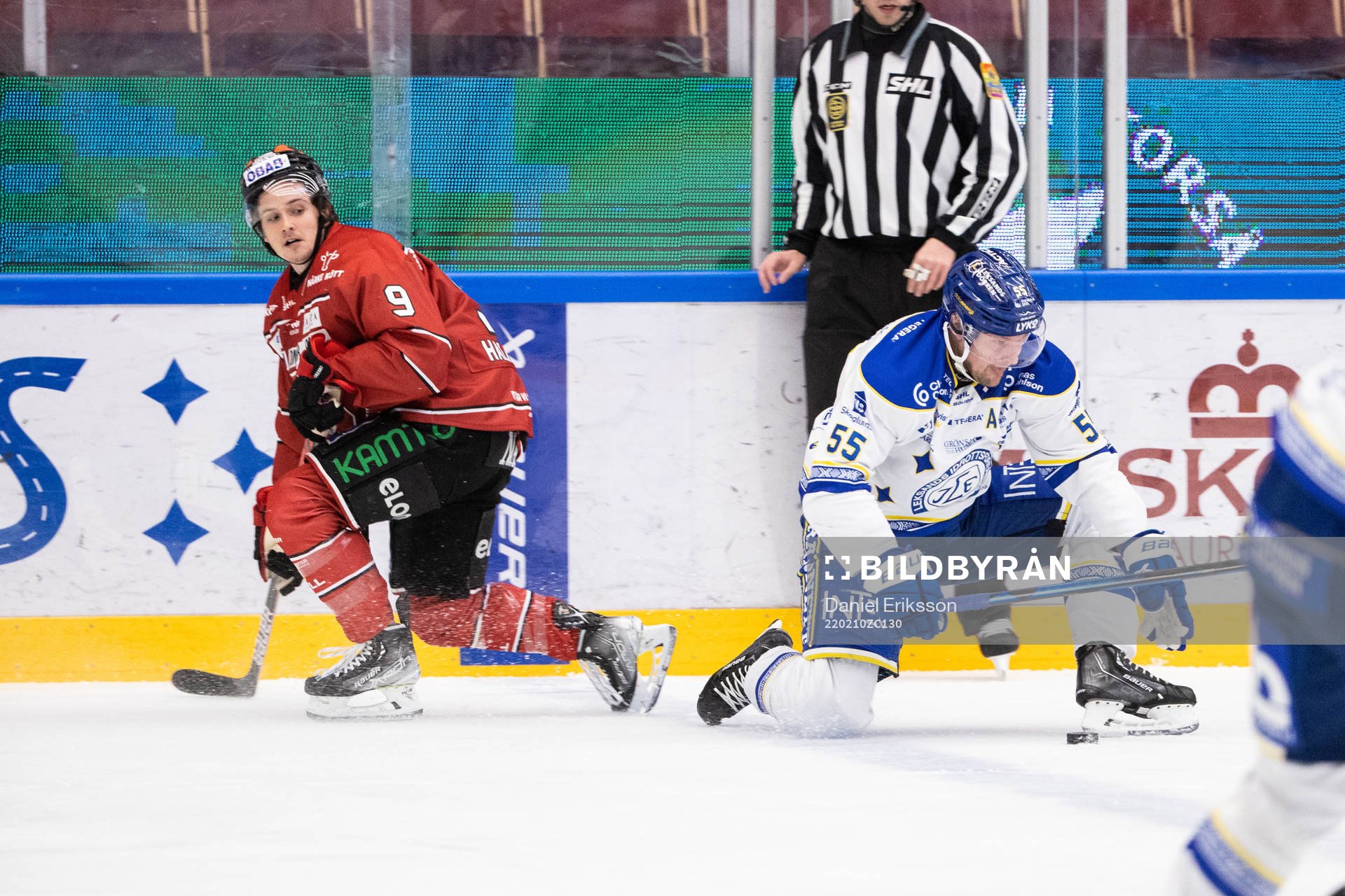 Nicholas Halloran och Leksands Jonas Ahnelöv