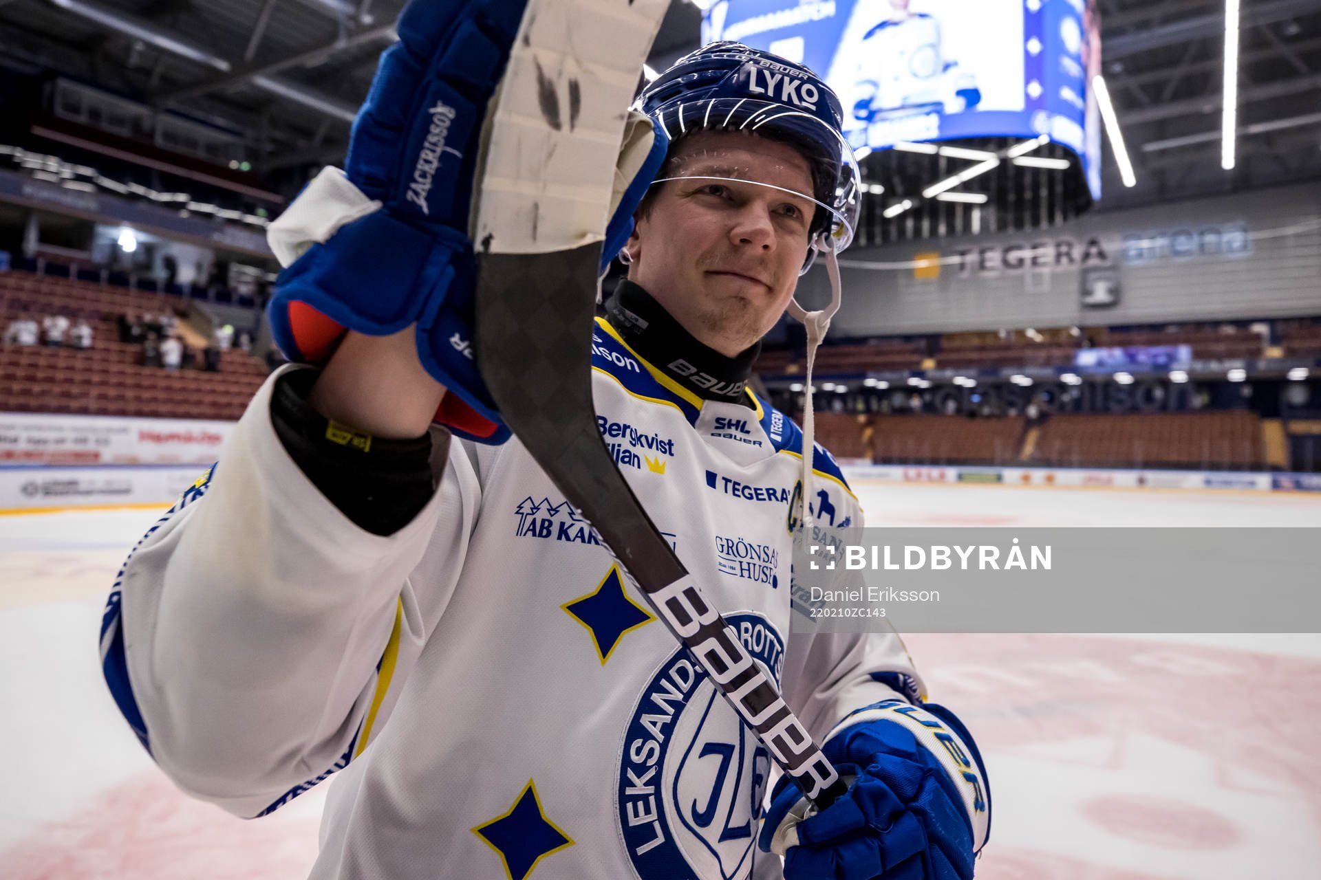 Leksands Patrik Zackrisson utsedd till matchens krigare