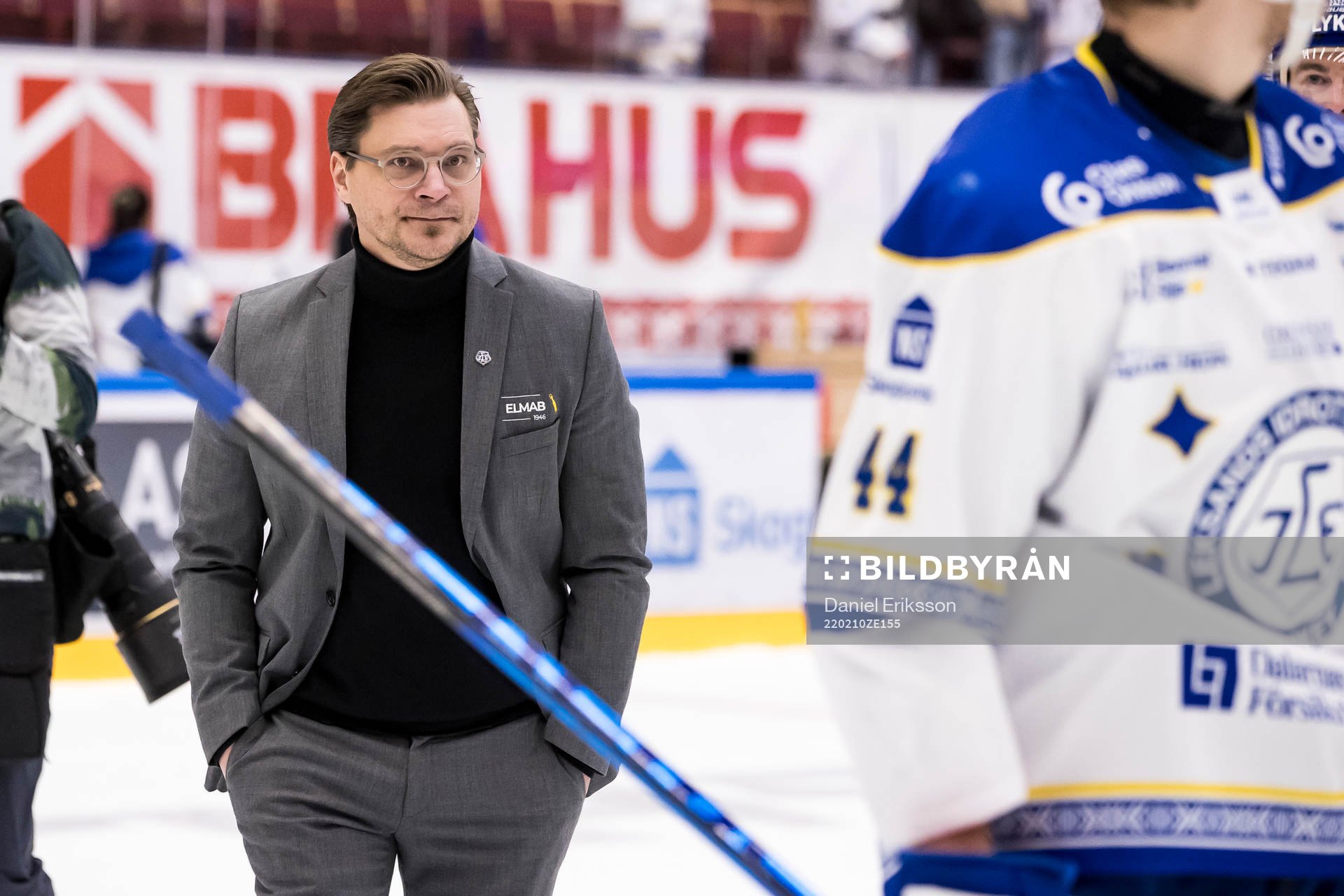 Leksands tränare Björn Hellkvist