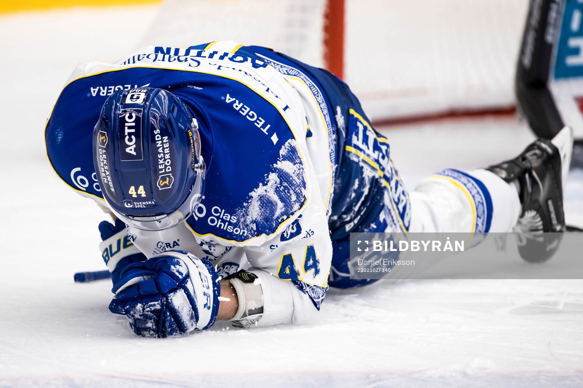 Leksands Carter Ashton har ont