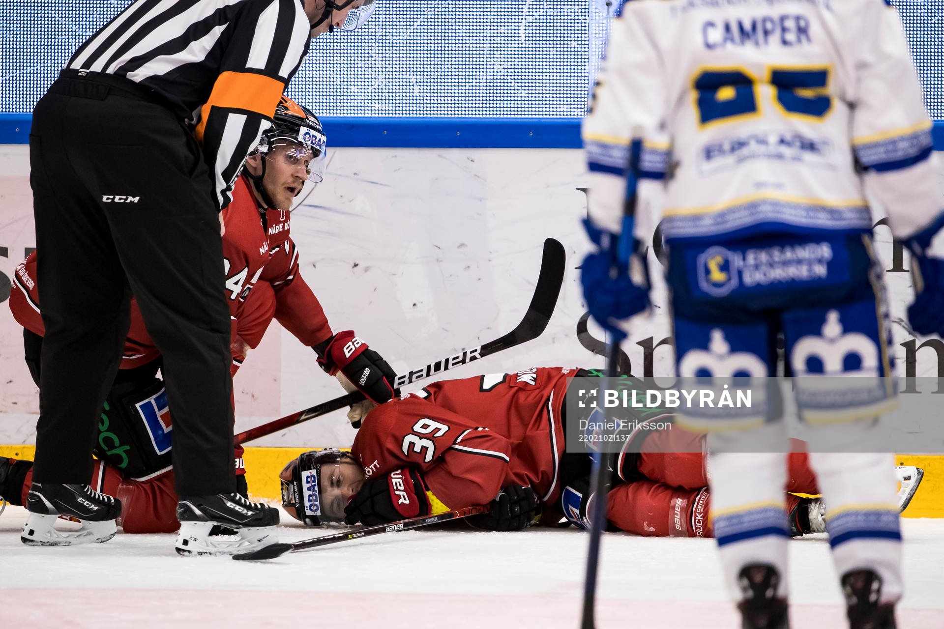 Örebros Joel Mustonen skada