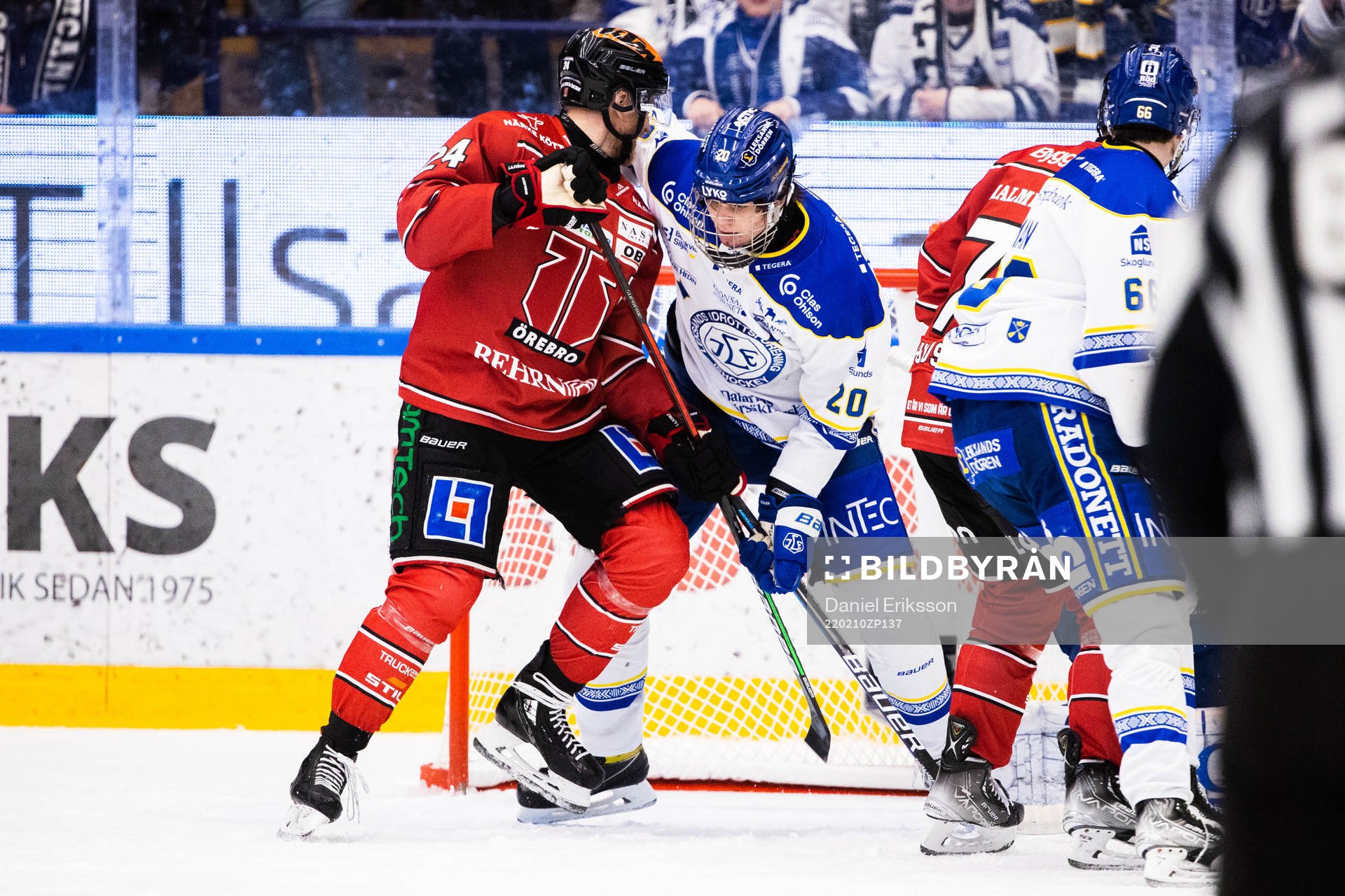 Örebros Jani Lajunen och Leksands Lian Bichsel