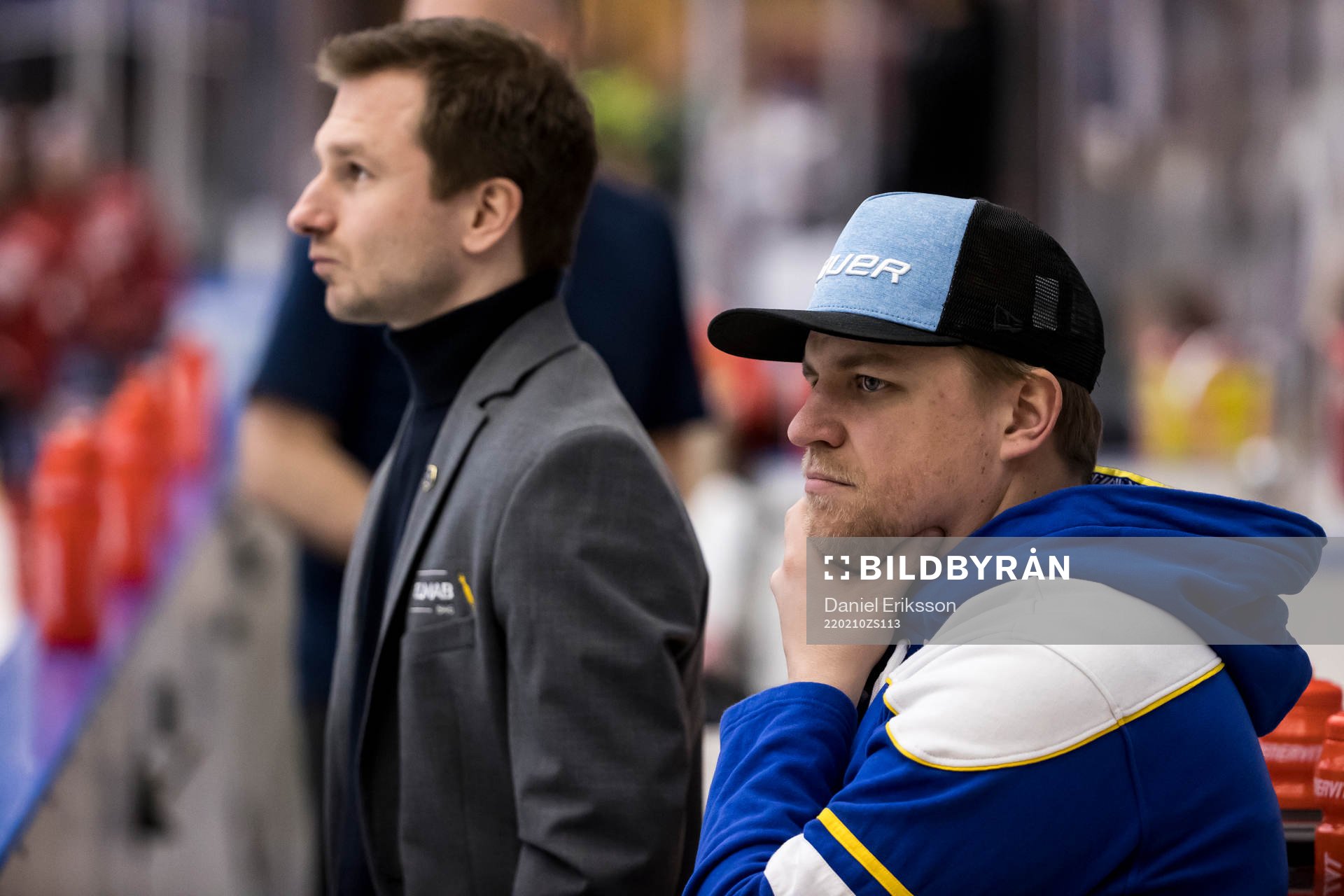 Leksands materialförvaltare Jesper Korning innan
