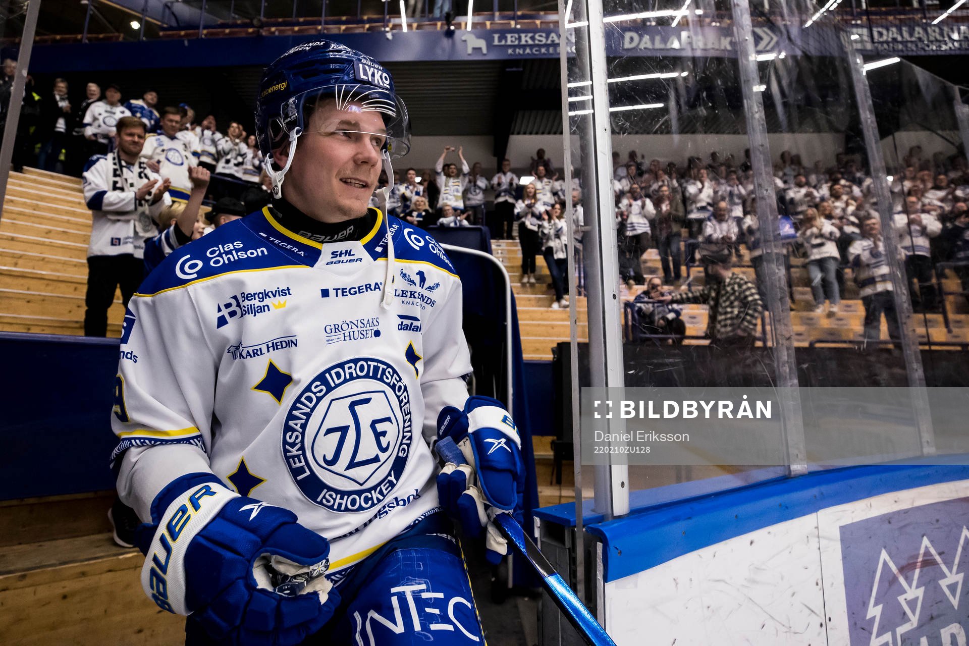 Leksands Patrik Zackrisson utsedd till matchens krigare