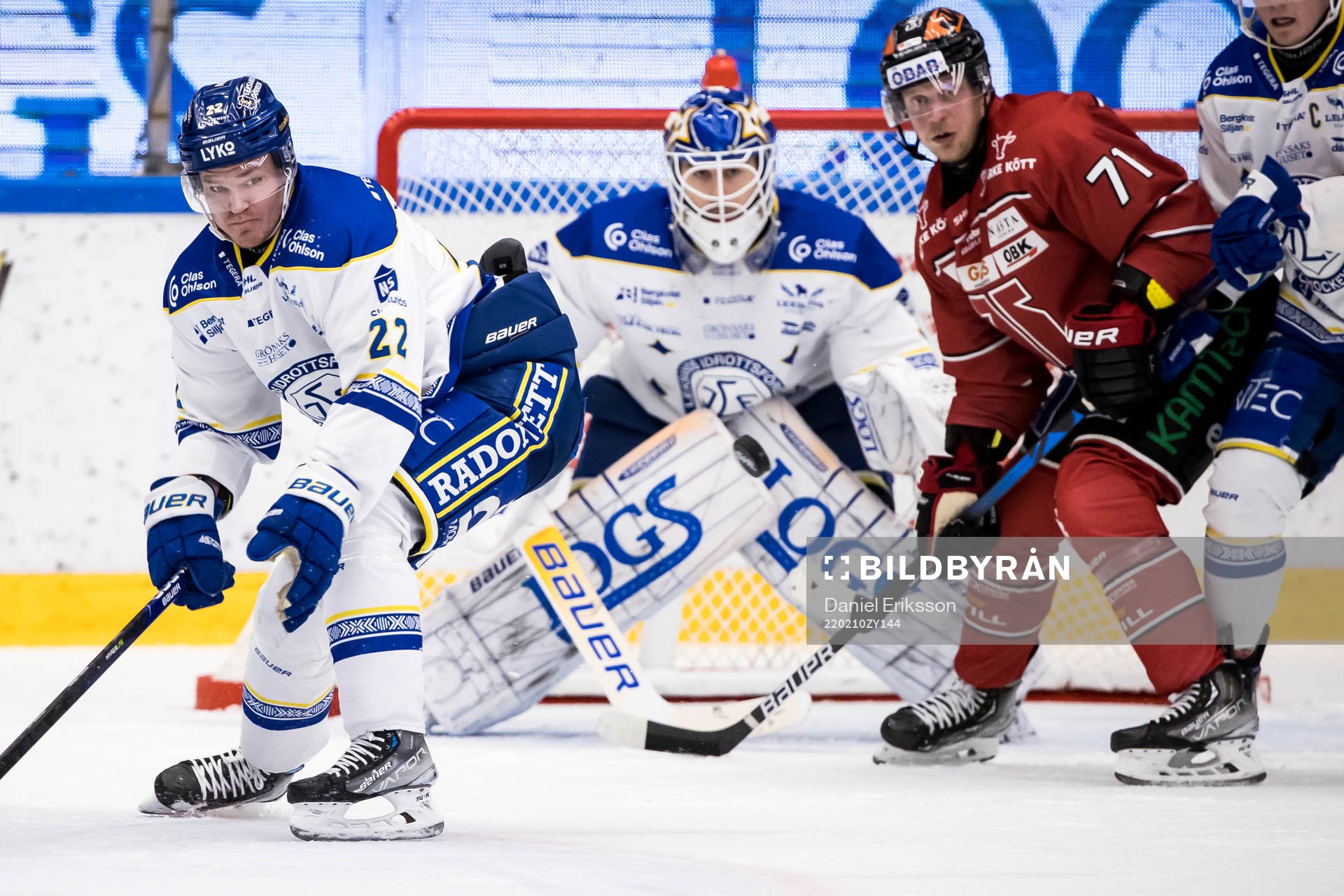 Leksands Tobias Ekberg och Örebros Juuso Puustinen