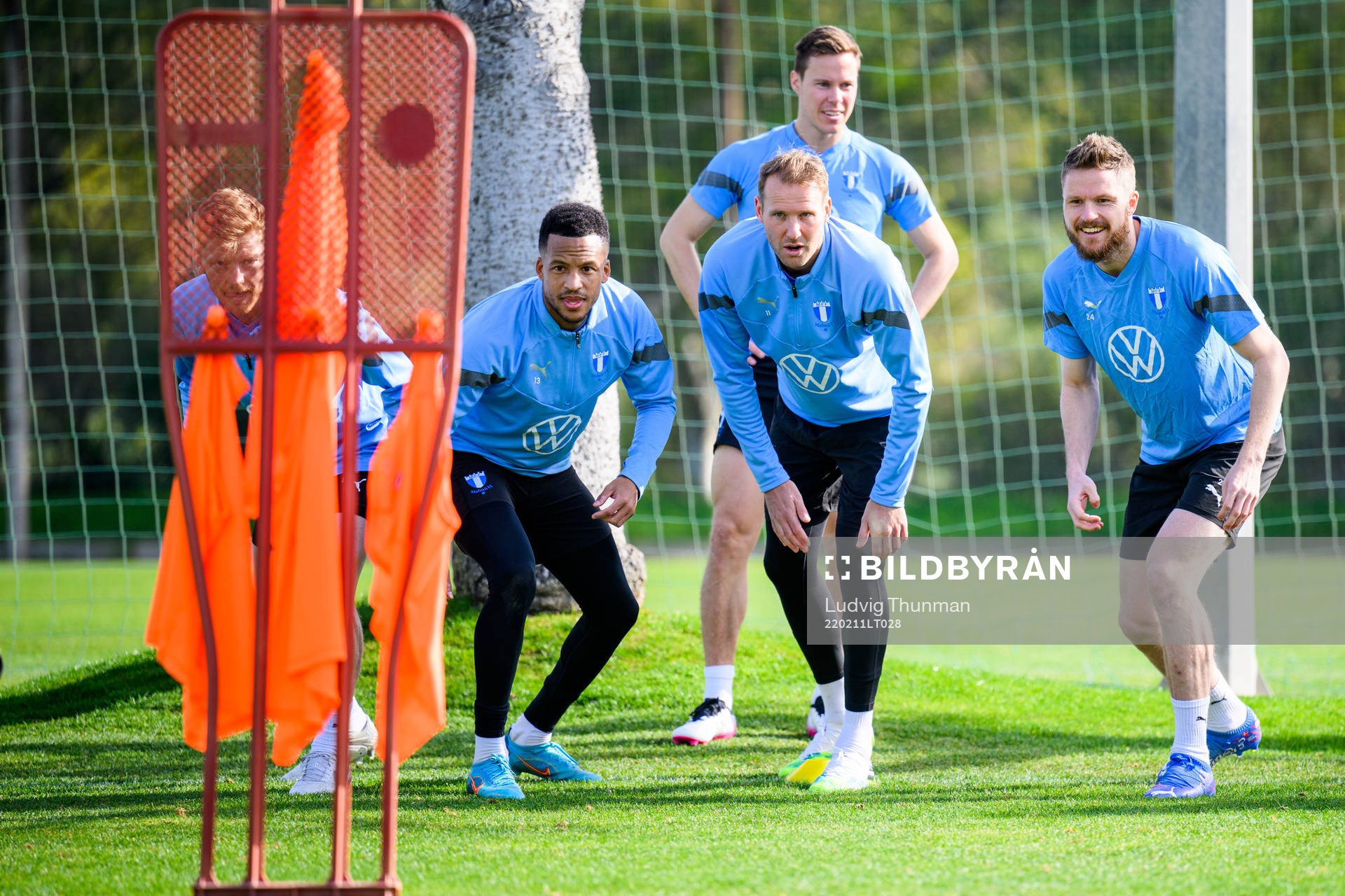 Martin Olsson, Ola Toivonenm Niklas Moisander och Lasse