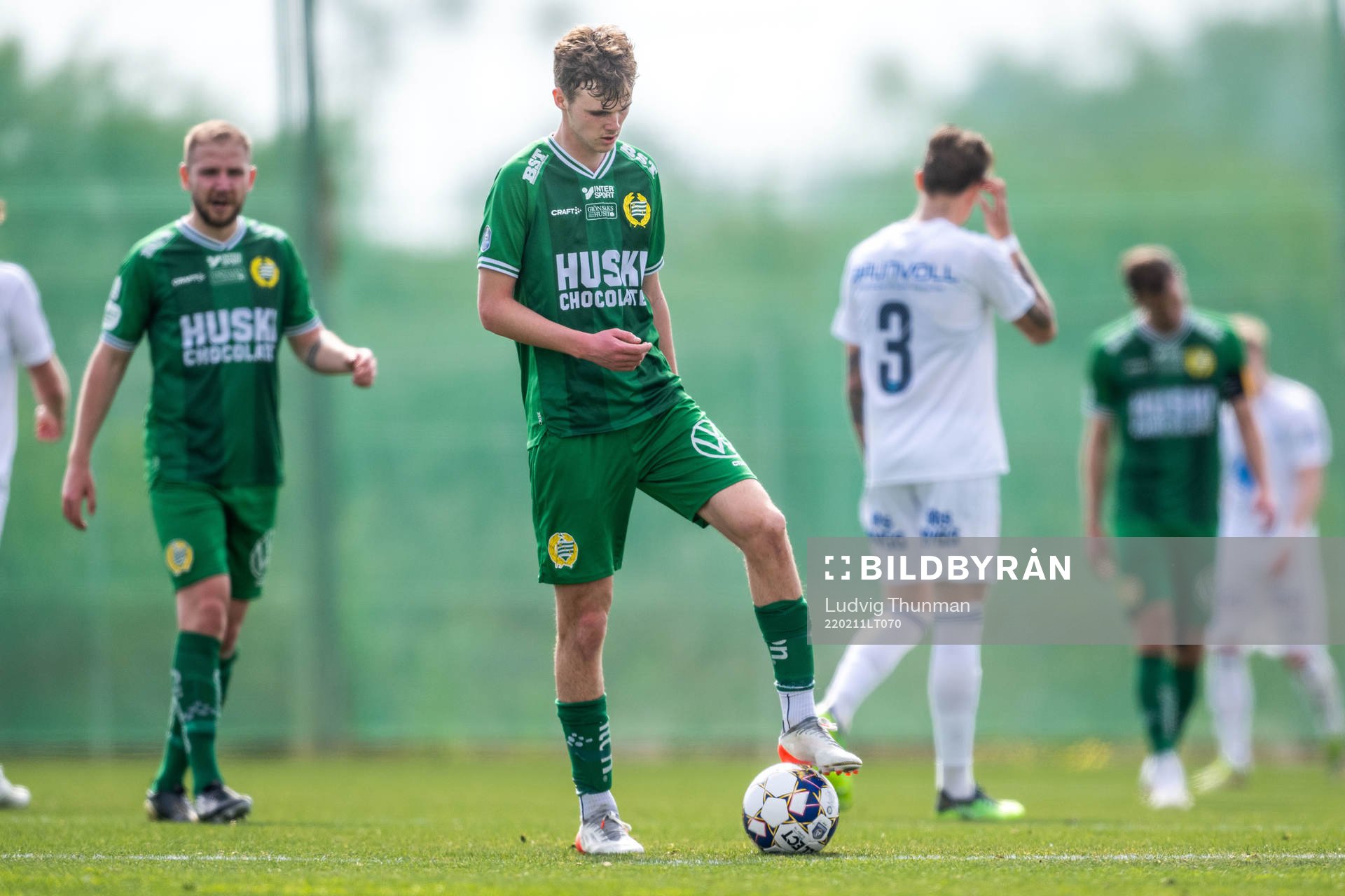 Williot Swedberg of Hammarby looks dejected