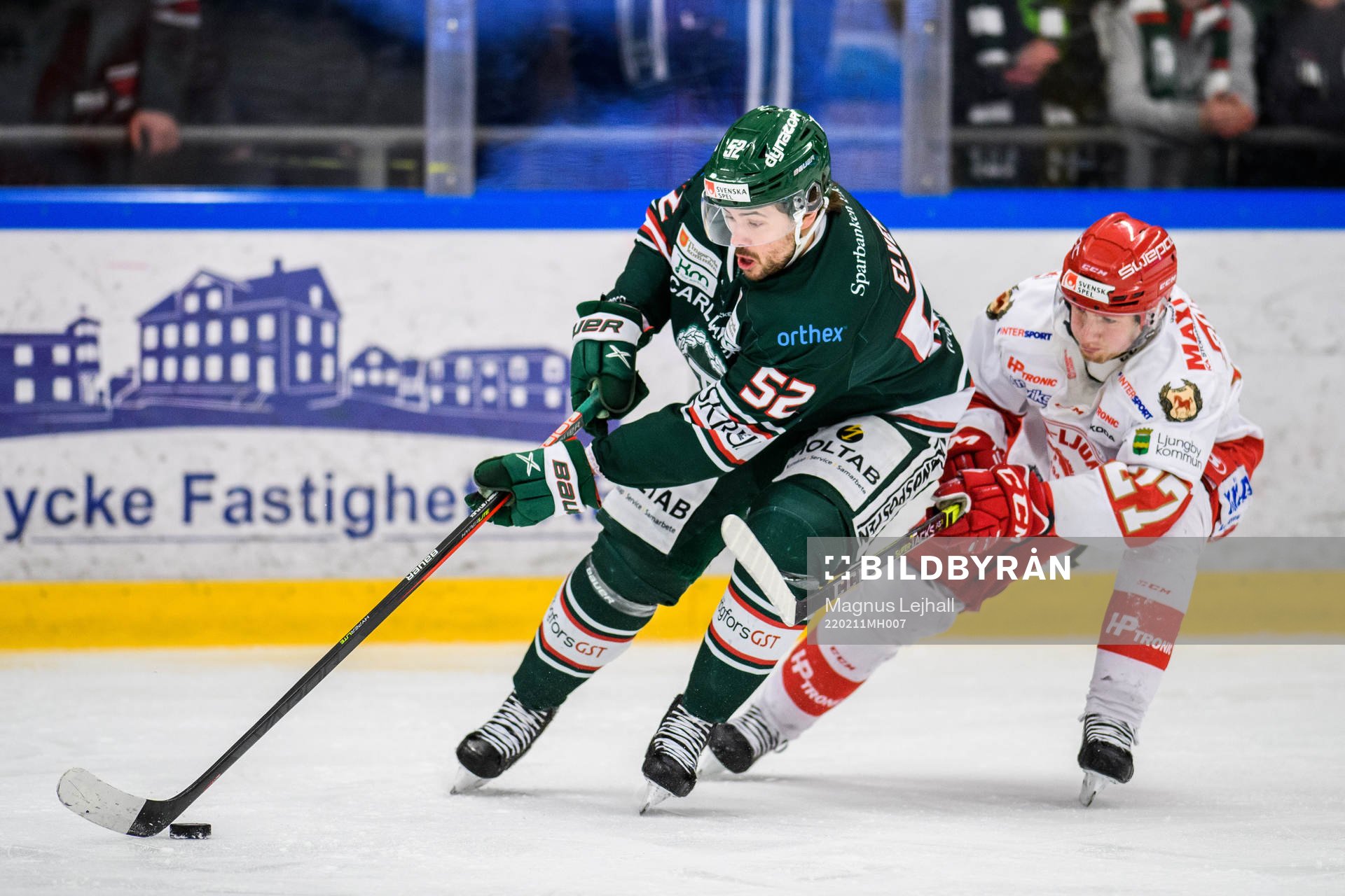 Tingsryds Ludvig Elvenes och Troja/Ljungbys William Romfors