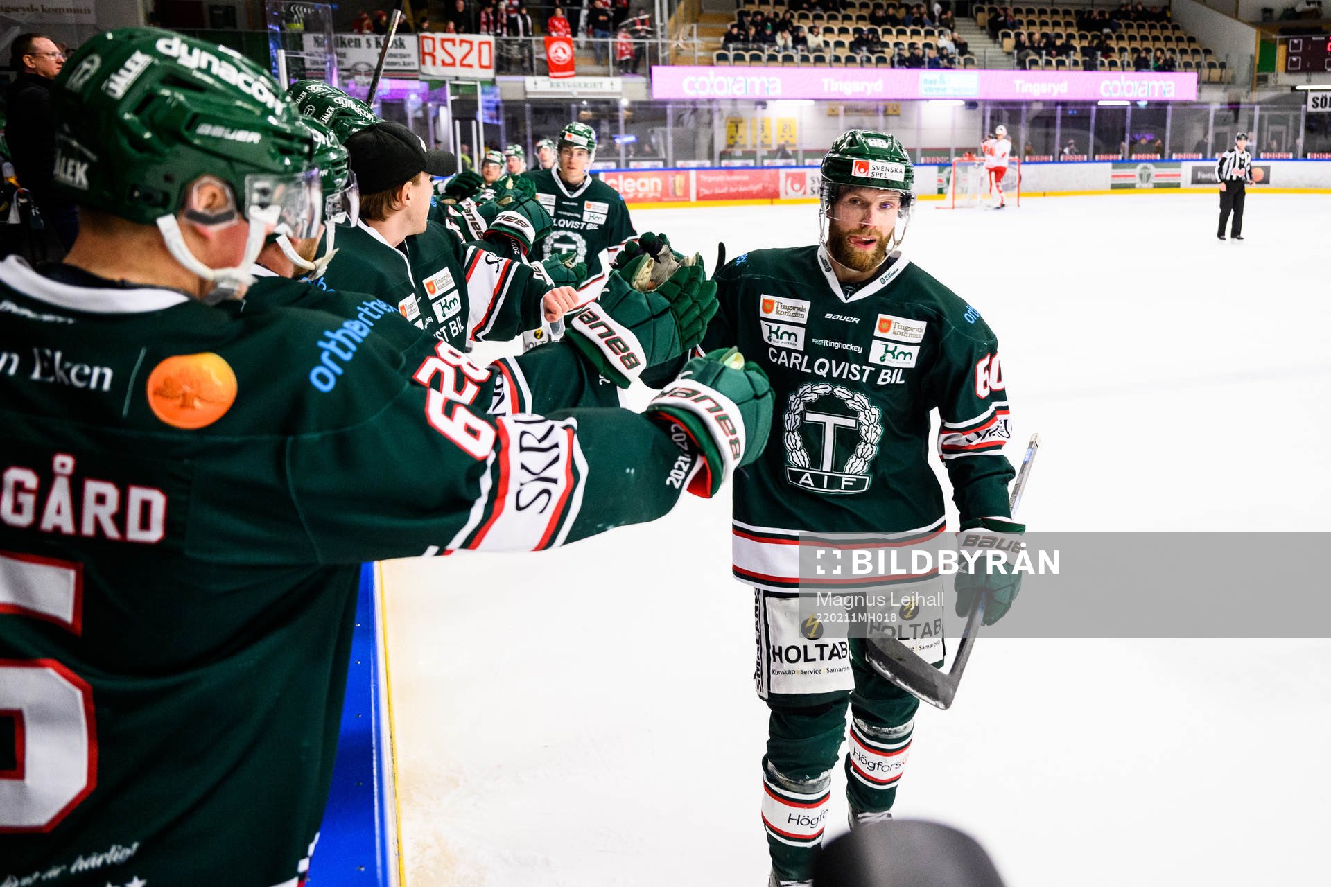 Tingsryds Joachim Nermark jublar