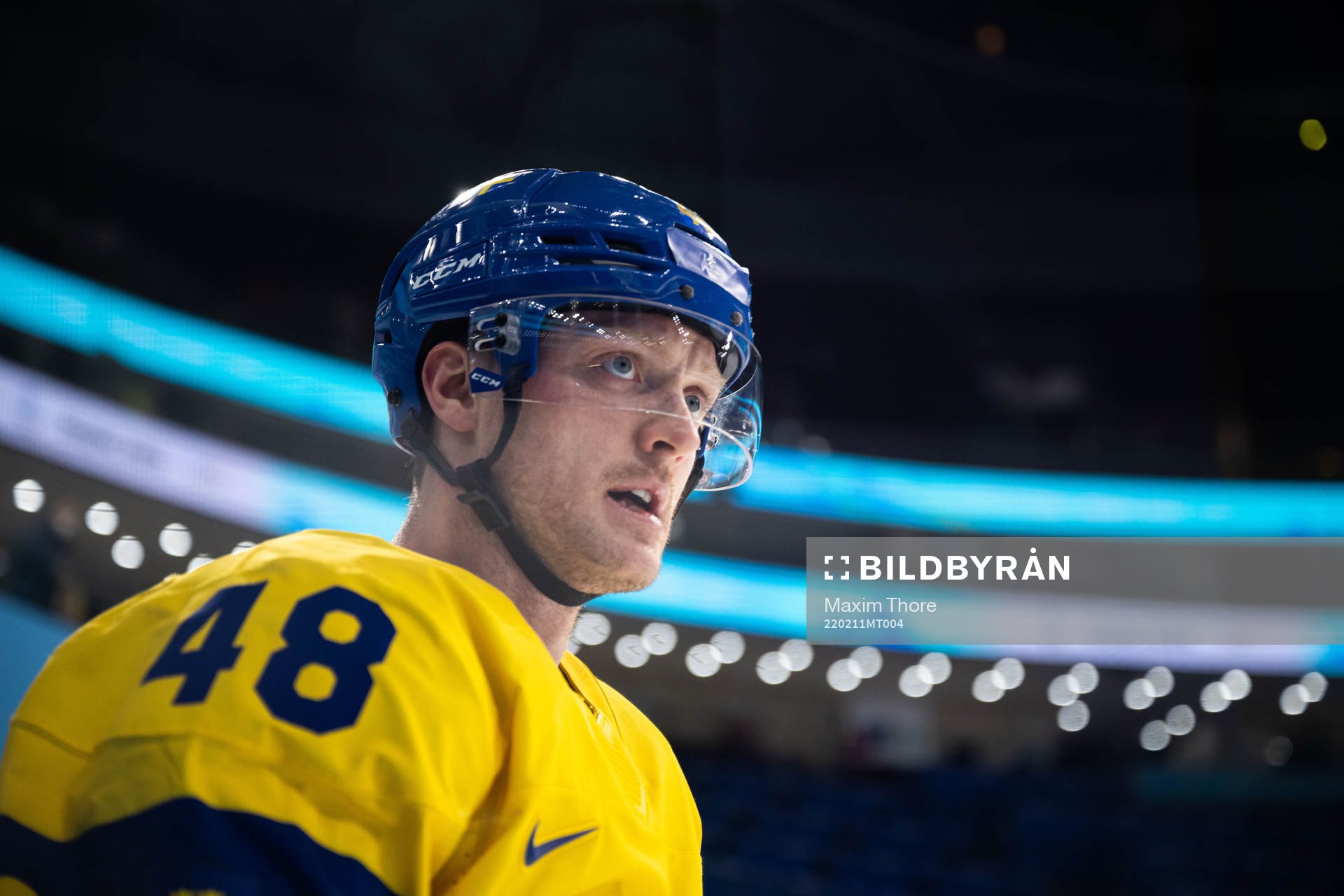 Carl Klingberg of Sweden